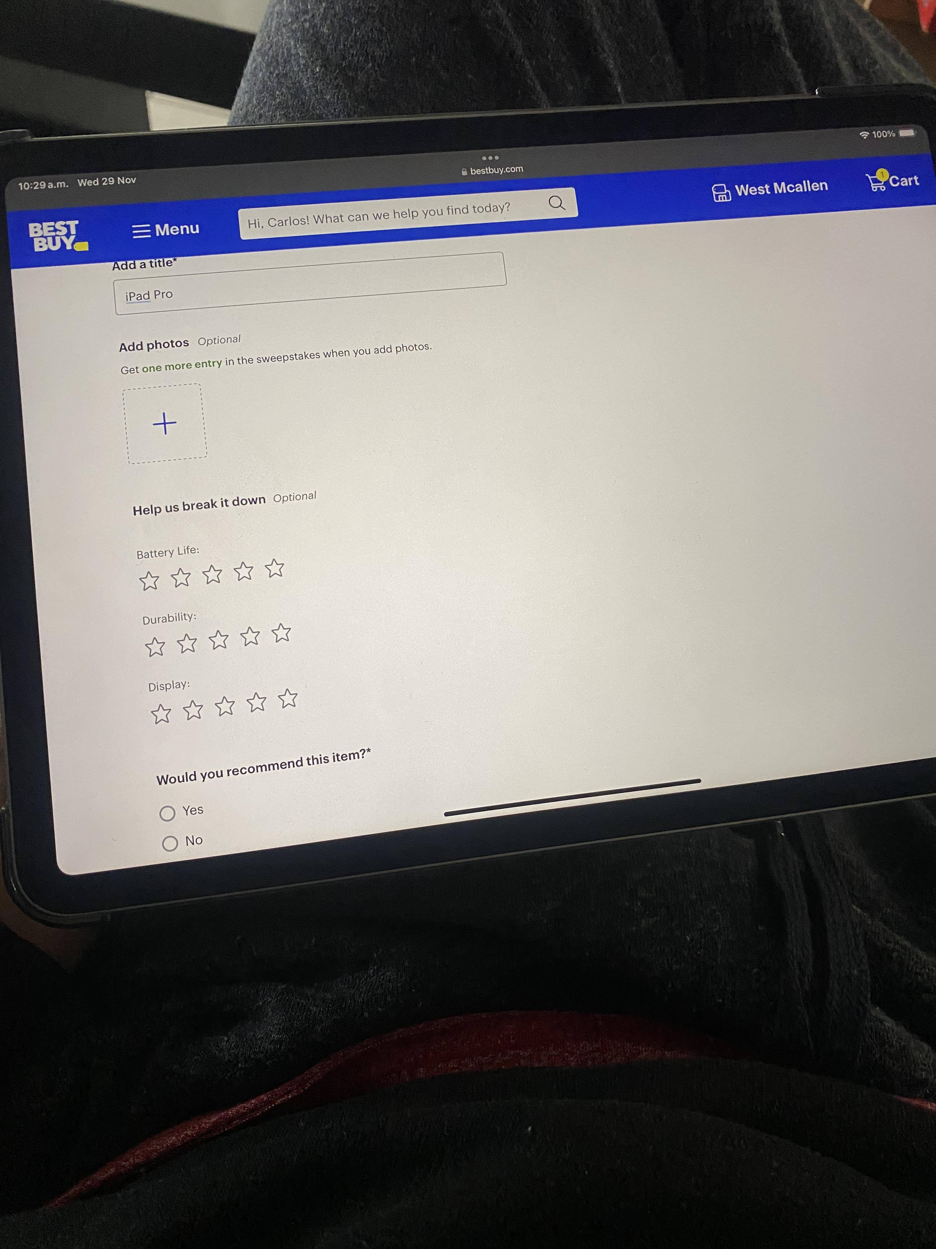 Customer provided, click to load a larger version