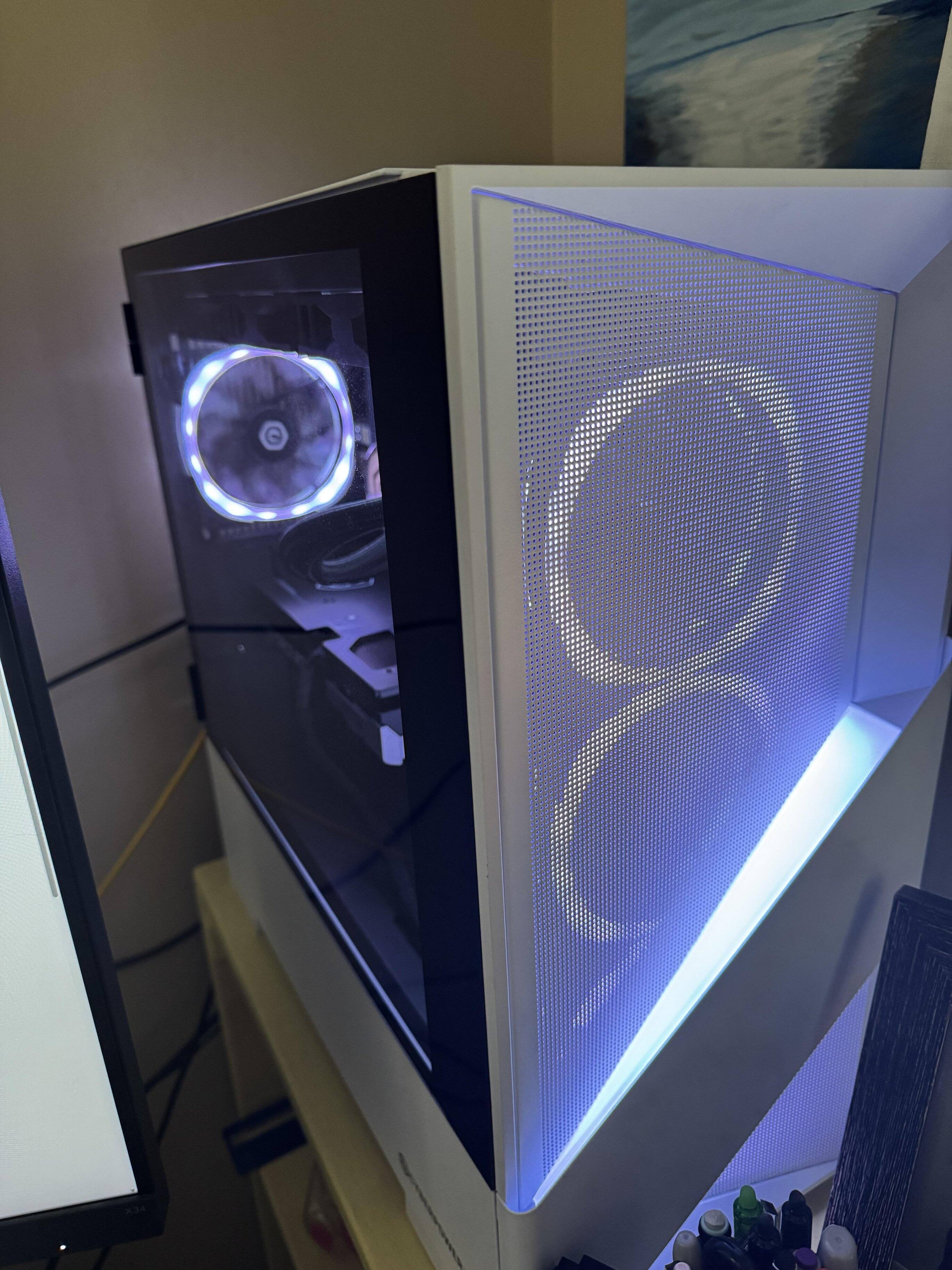 CyberPowerPC Gaming Desktop AMD Ryzen 7 7800X3D NVIDIA GeForce RTX