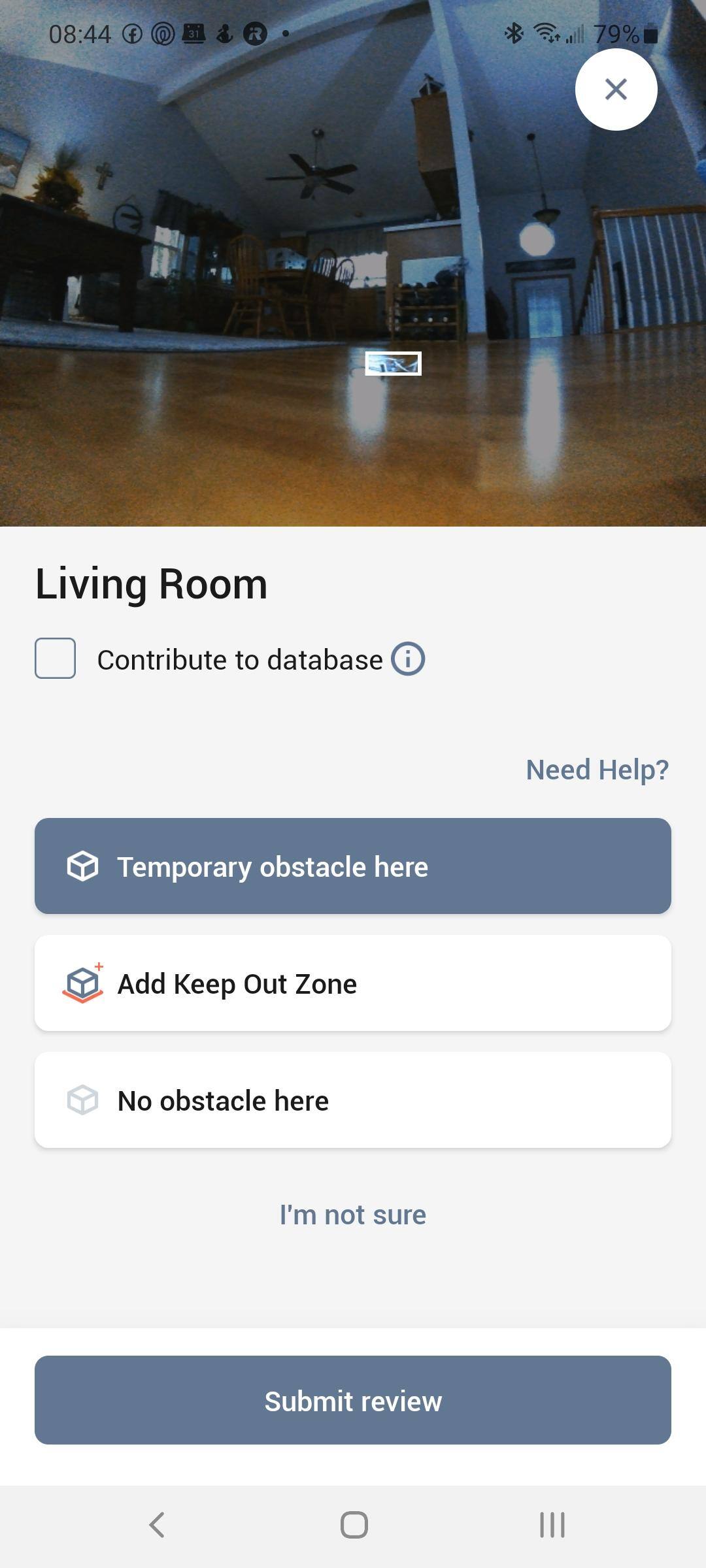 Obstacle detection, click to load a larger version