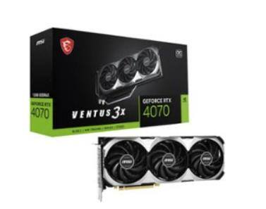 GeForce RTX™ 4070 VENTUS 3X 12G OC Amazon.com: MSI Gaming RTX 4070 Super 12G Ventus 3X OC