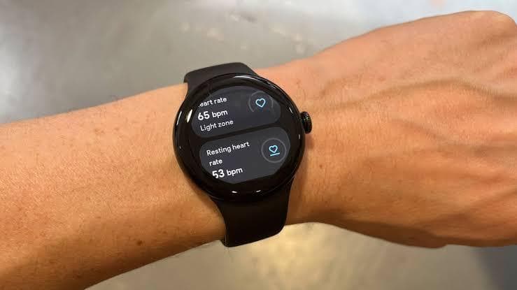 Google Pixel Watch 2 Matte Black Smartwatch with Obsidian