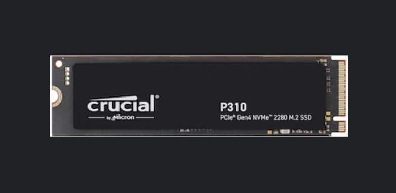 Crucial P310 1TB Internal SSD PCIe Gen 4 x4 NVMe M.2