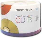 Memorex 50, 50-pack, click to load a larger version
