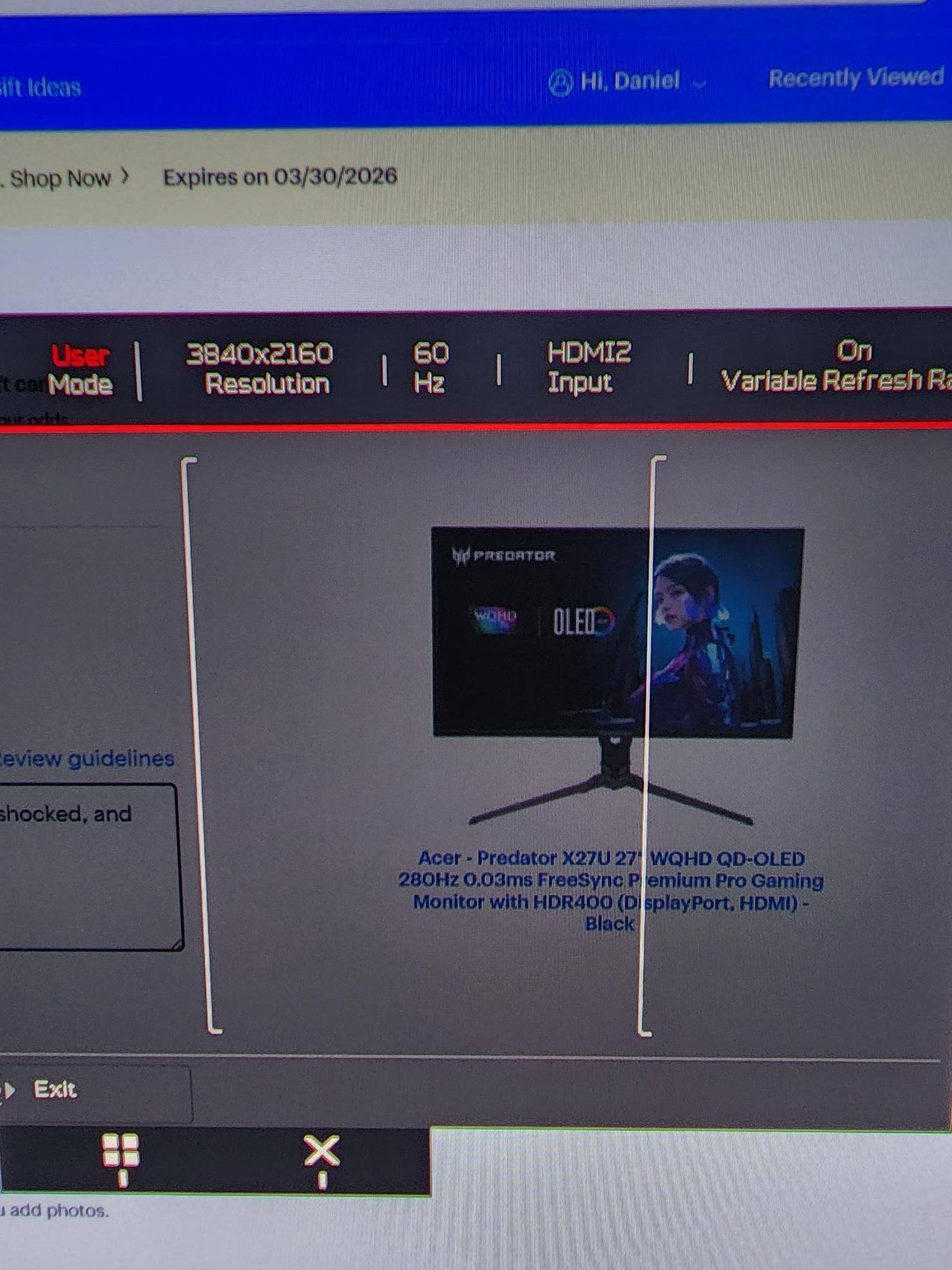 Customer provided image, click to load a larger version