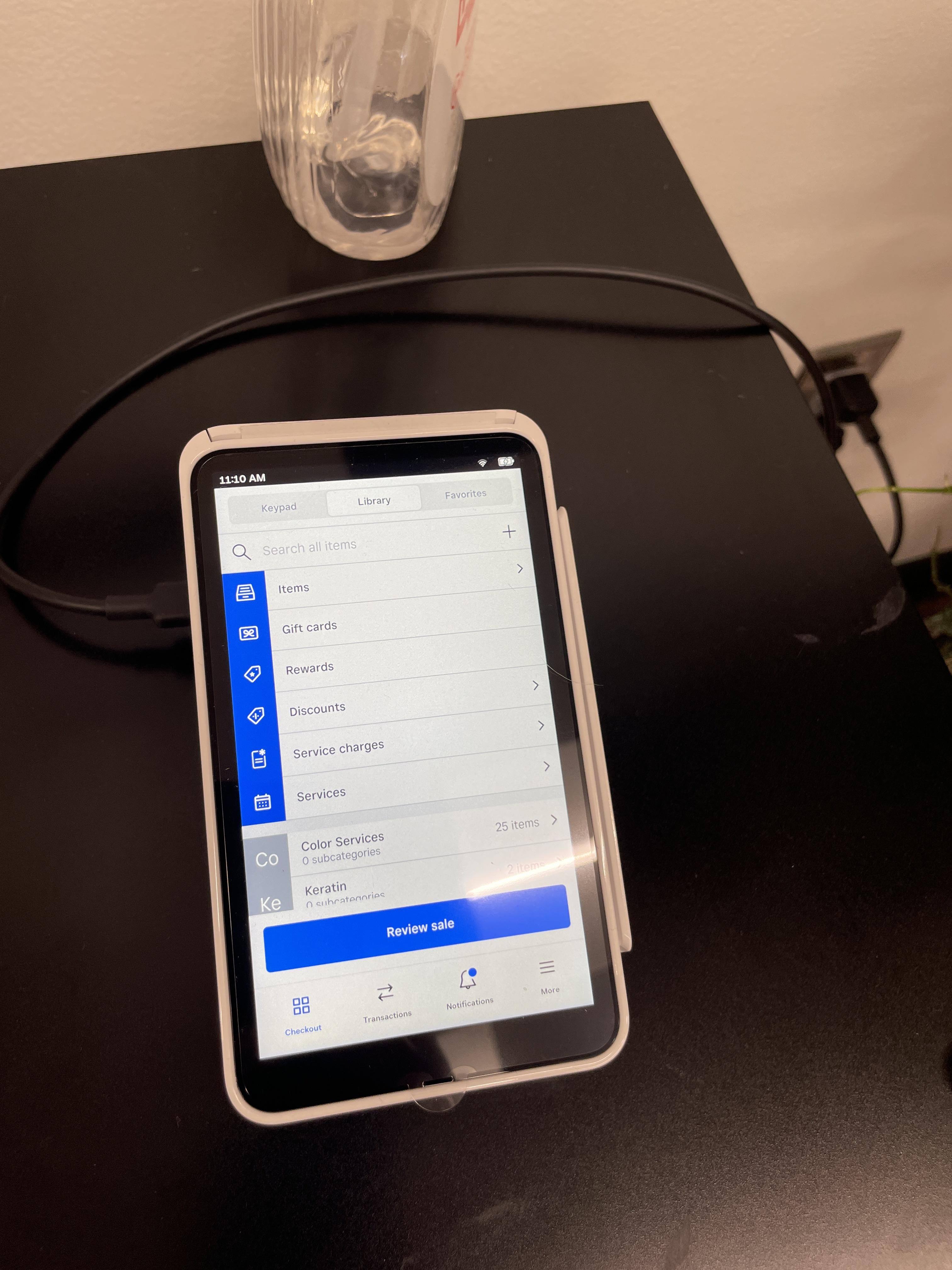 Square Terminal White A-SKU-0556 - Best Buy