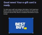 Best Buy® $100 Promotional Best Buy E-Gift Card [E-mail delivery] [Digital]  DIGITAL ITEM - Best Buy