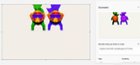 Supposed to be Turtle with purple Pig on it's back, click to load a larger version