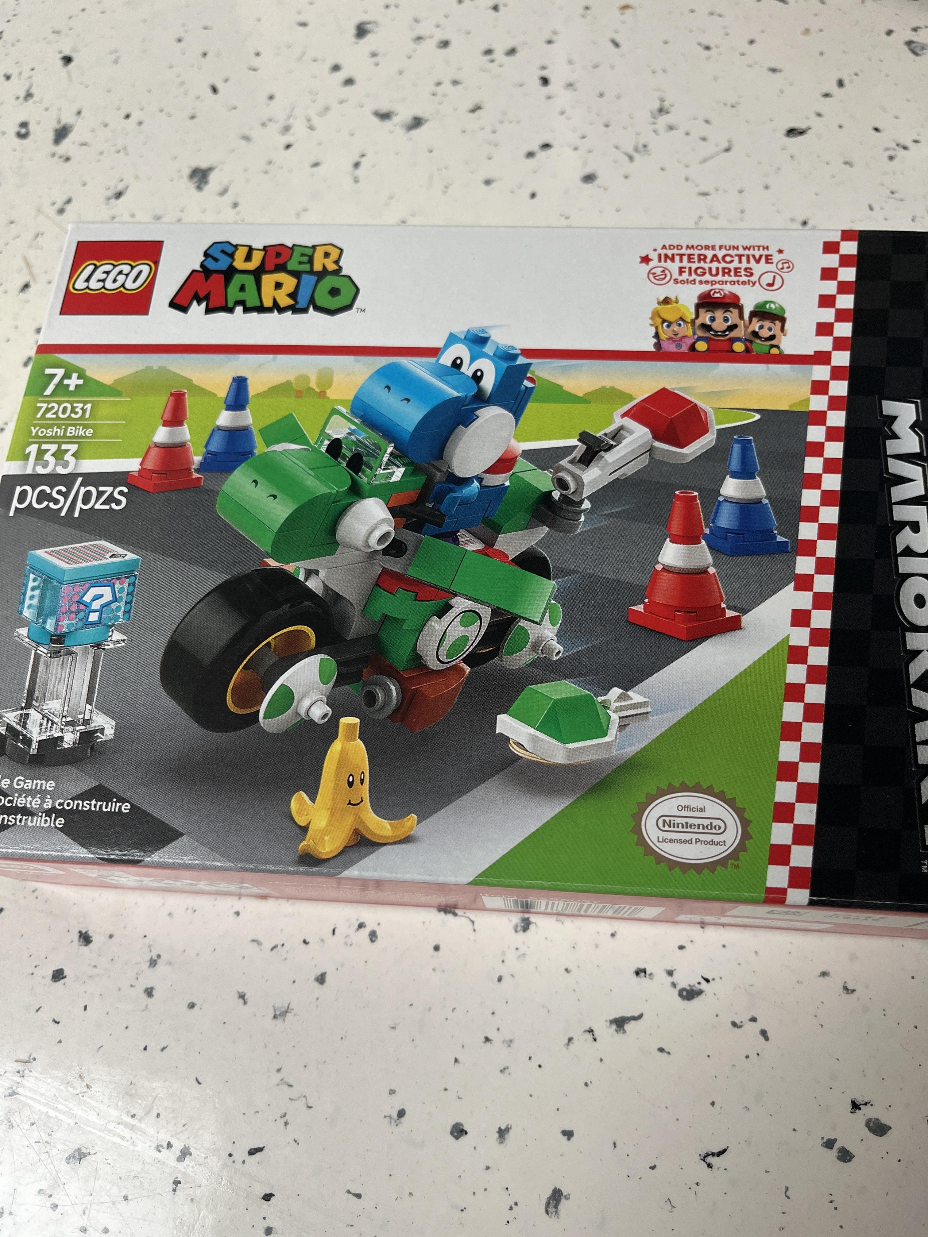 LEGO Super Mario: Mario Kart Yoshi Bike Building Toy 72031 6526937