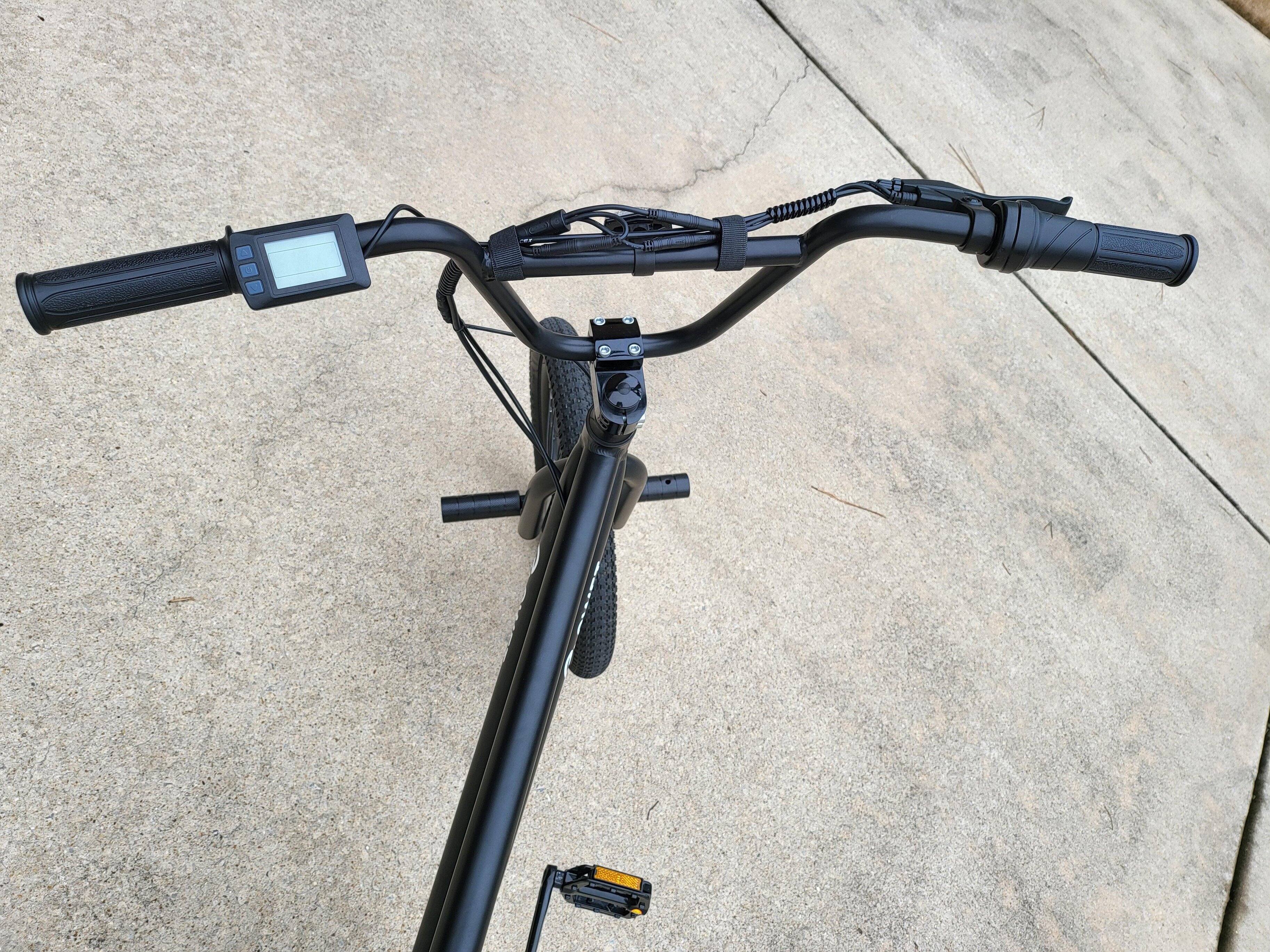 Front handlebar configuration, click to load a larger version