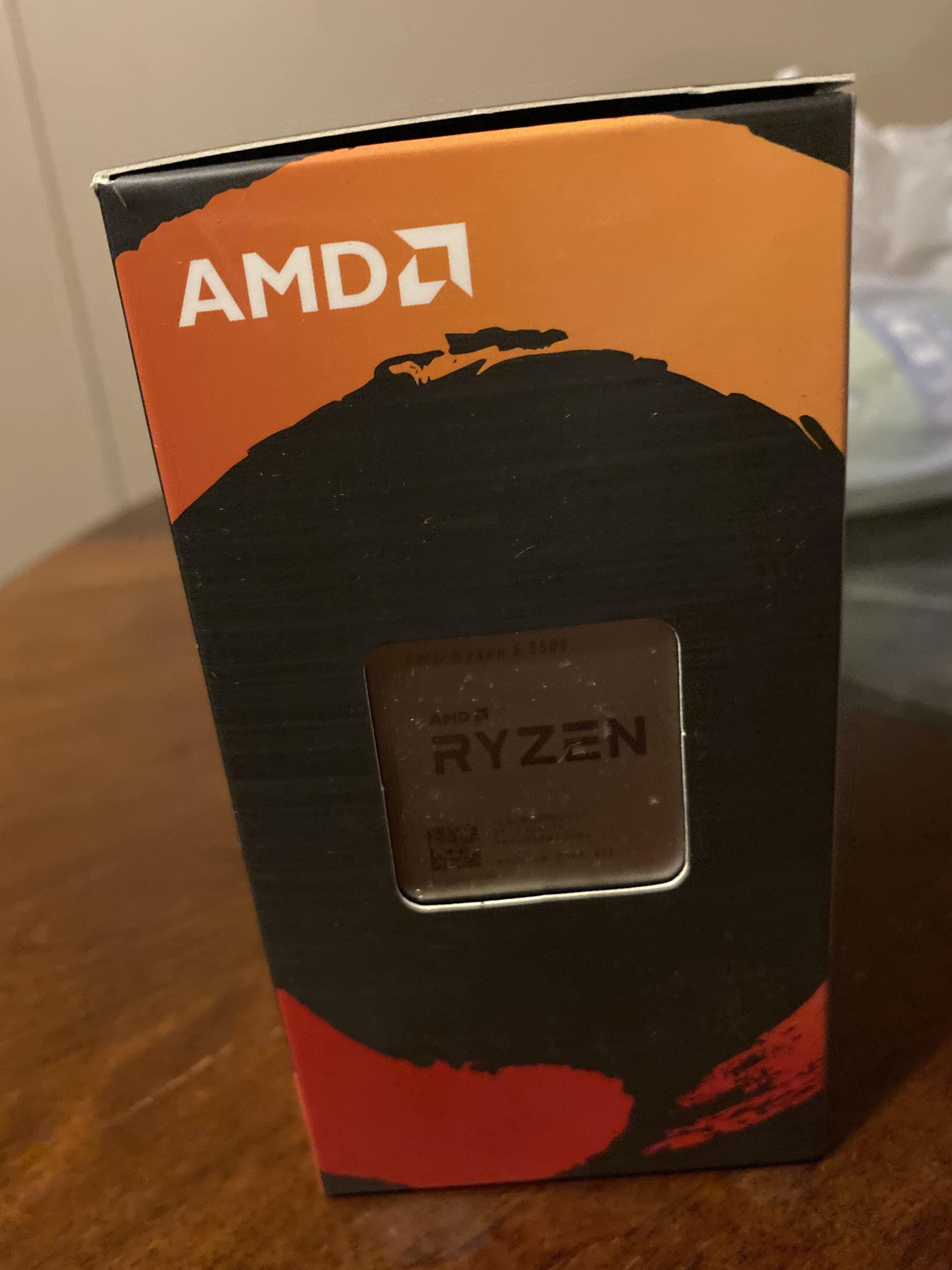 AMD Ryzen 5 5500 6 Core 12 Thread 3.6 GHz (4.2 GHz Max Boost AMD Ryzen 5 5500 6 Core 12 Thread 3.6 GHz (4.2 GHz Max Boost
