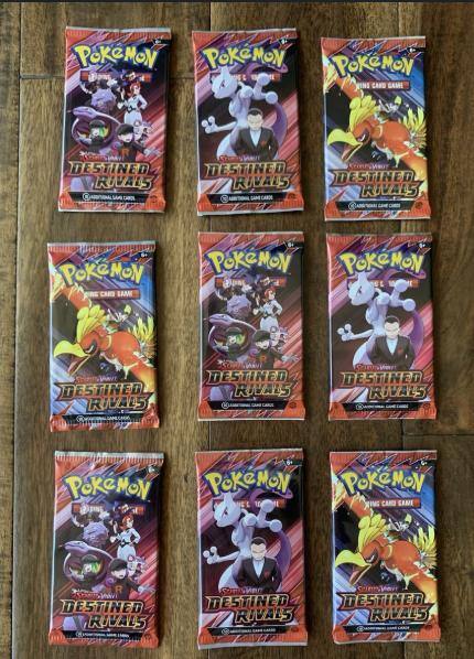 destined rivals 6 pack booster box Pokemon Destined Rivals Booster Box 6 Box Case