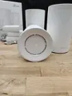 Each node has vents on top which help keep them cool.  You'd be surprised how hot routers can get with high network traffic., click to load a larger version