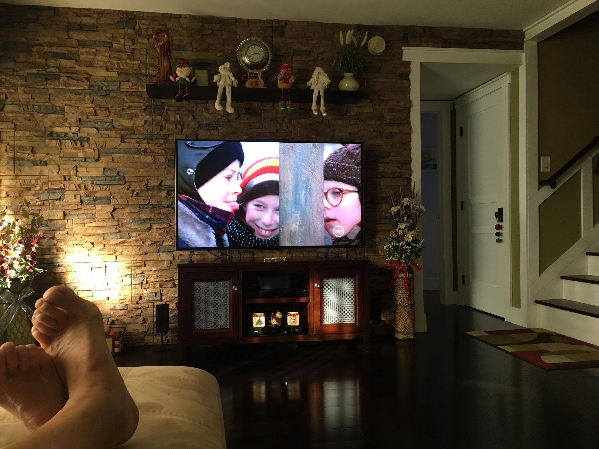 Watching "A Christmas Story ", click to load a larger version