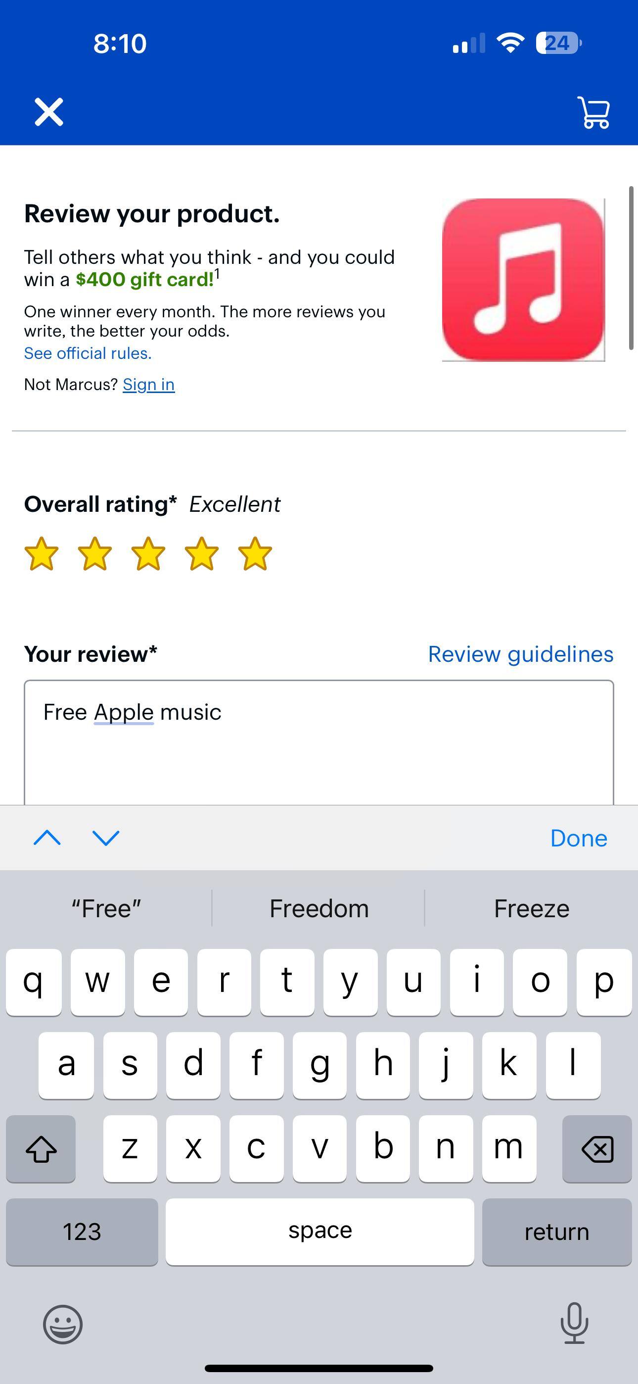 Customer provided, click to load a larger version