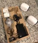 Cameras, batteries, and wall mounts., click to load a larger version