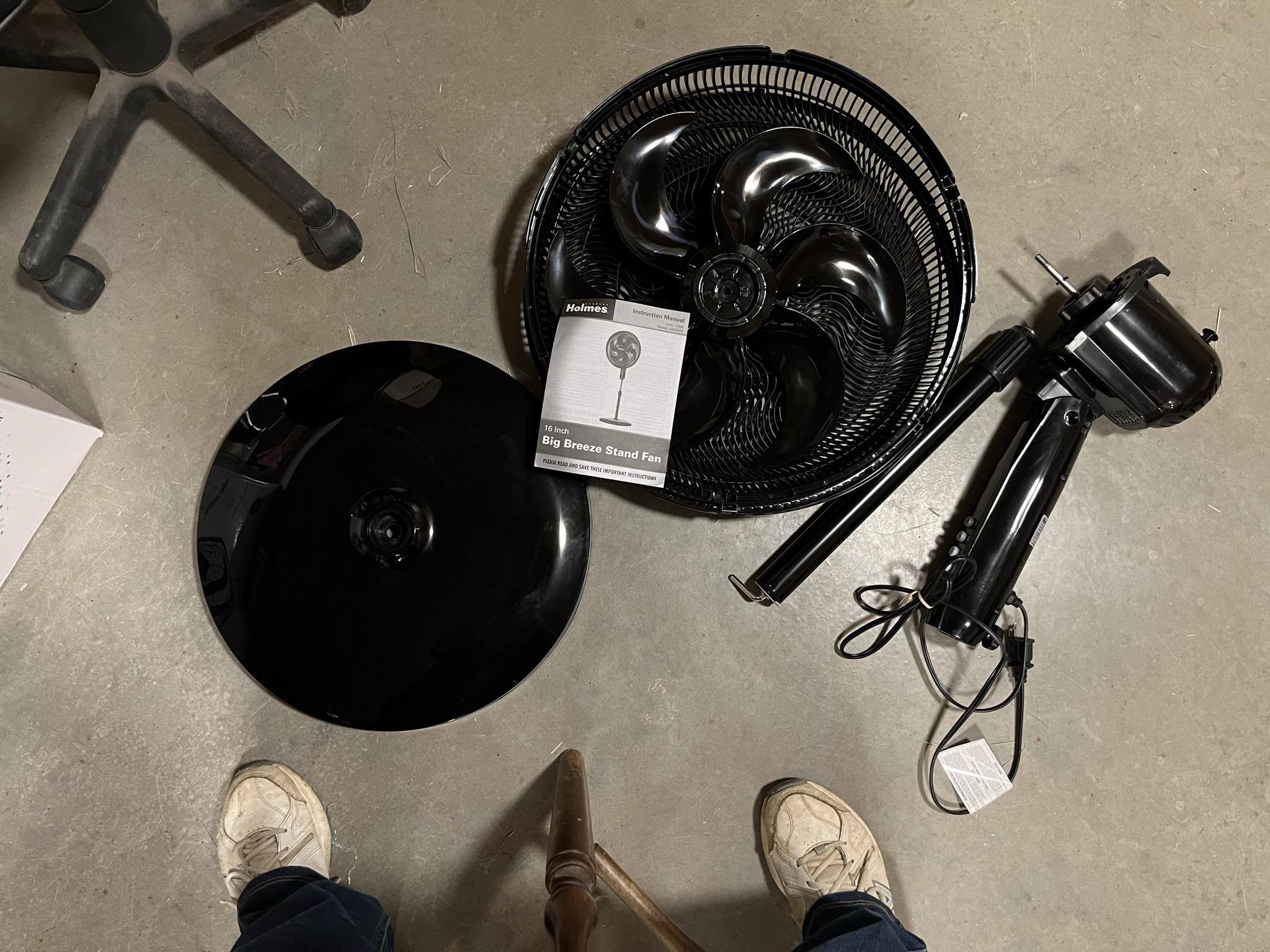 Are the parts for assembly are included, click to load a larger version