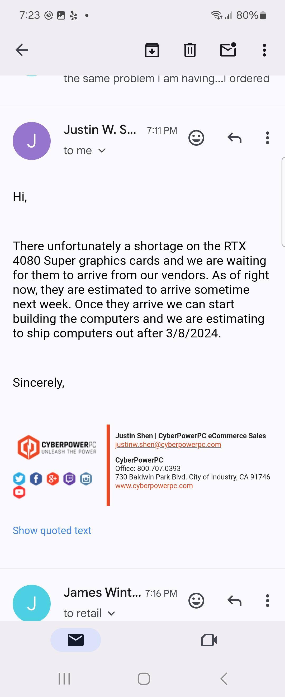 Customer provided image, click to load a larger version