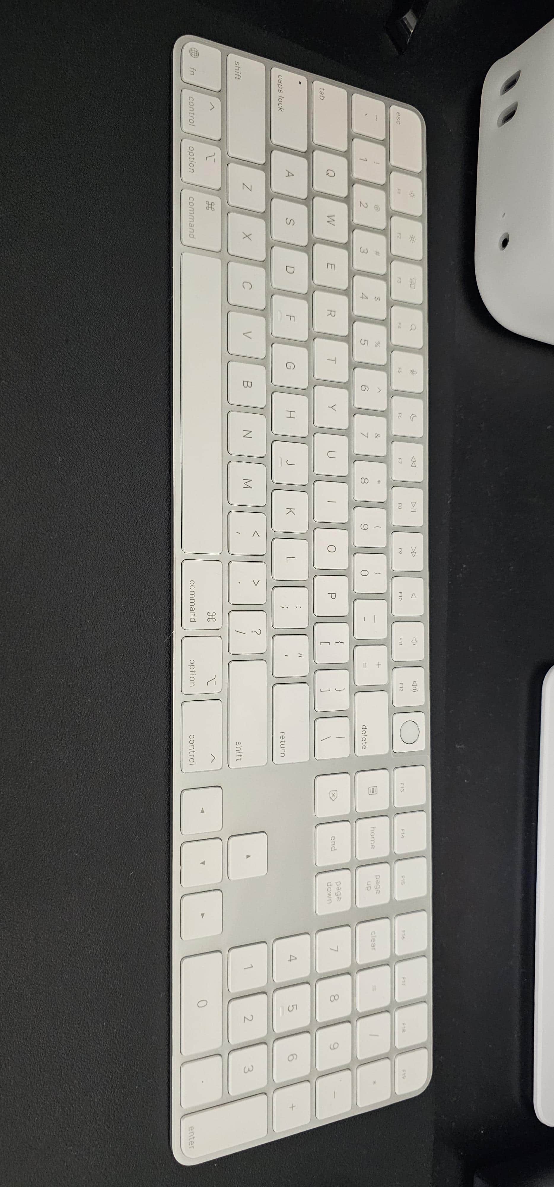 Magic Keyboard with Touch ID and Numeric Keypad for Mac models