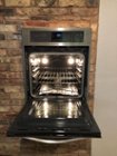 Frigidaire FFEW2426US 24 Single Electric Wall Oven with 3.3 cu. ft.  Capacity, Halogen Lighting, Self-Clean, and Timer, in Stainless Steel