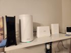 Thanks to the four WAN/LAN ports, I can plug in my security camera hubs and still have some ports left over., click to load a larger version