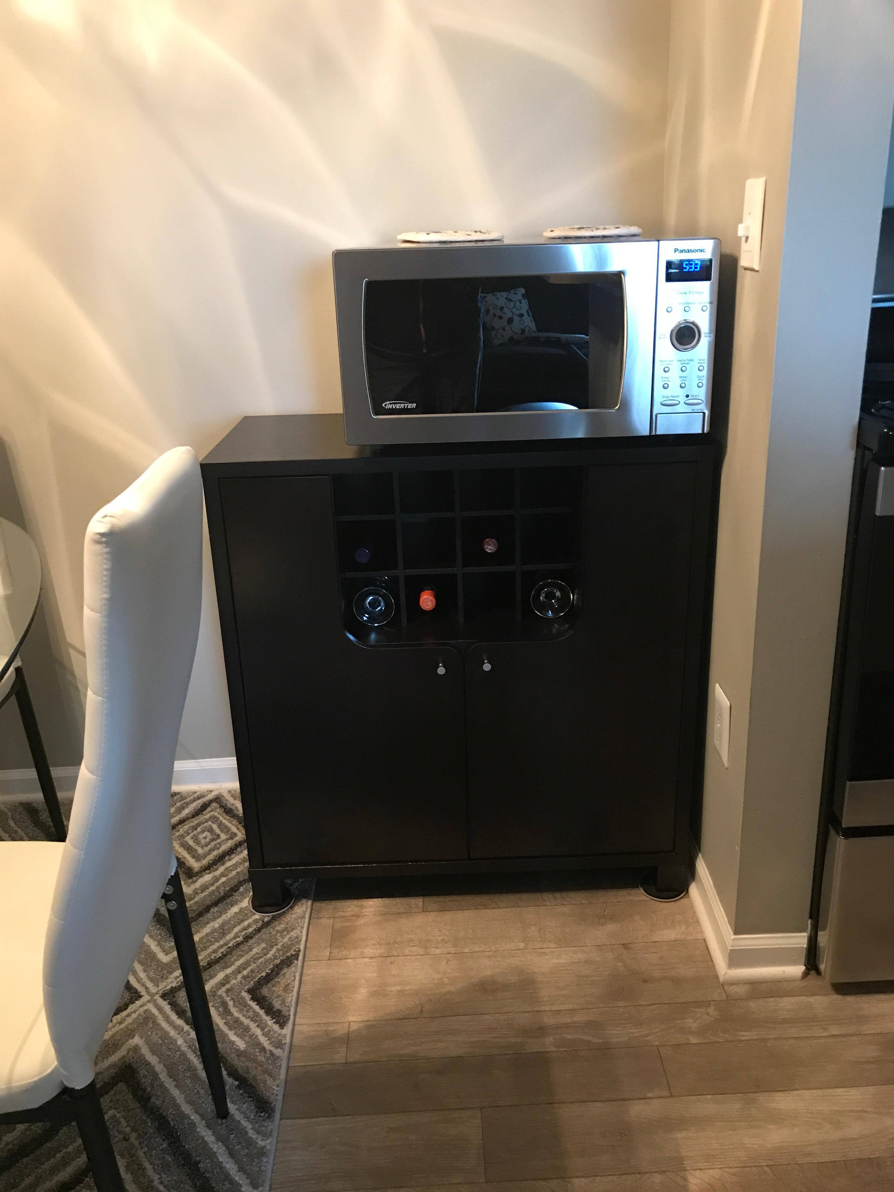 Saved space on my wine cabinet., click to load a larger version