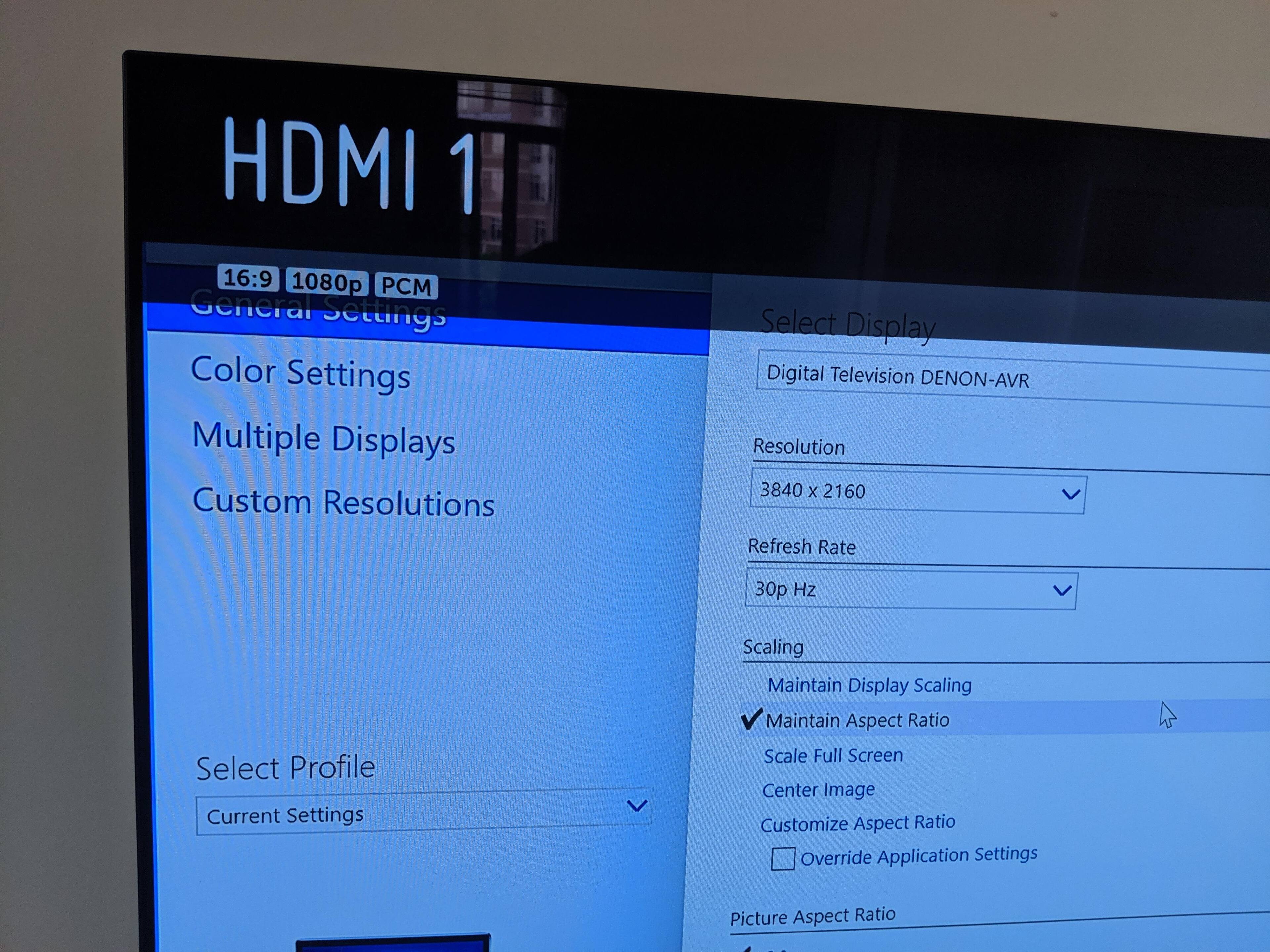 passing connection through receiver, no longer get 4k resolution, click to load a larger version