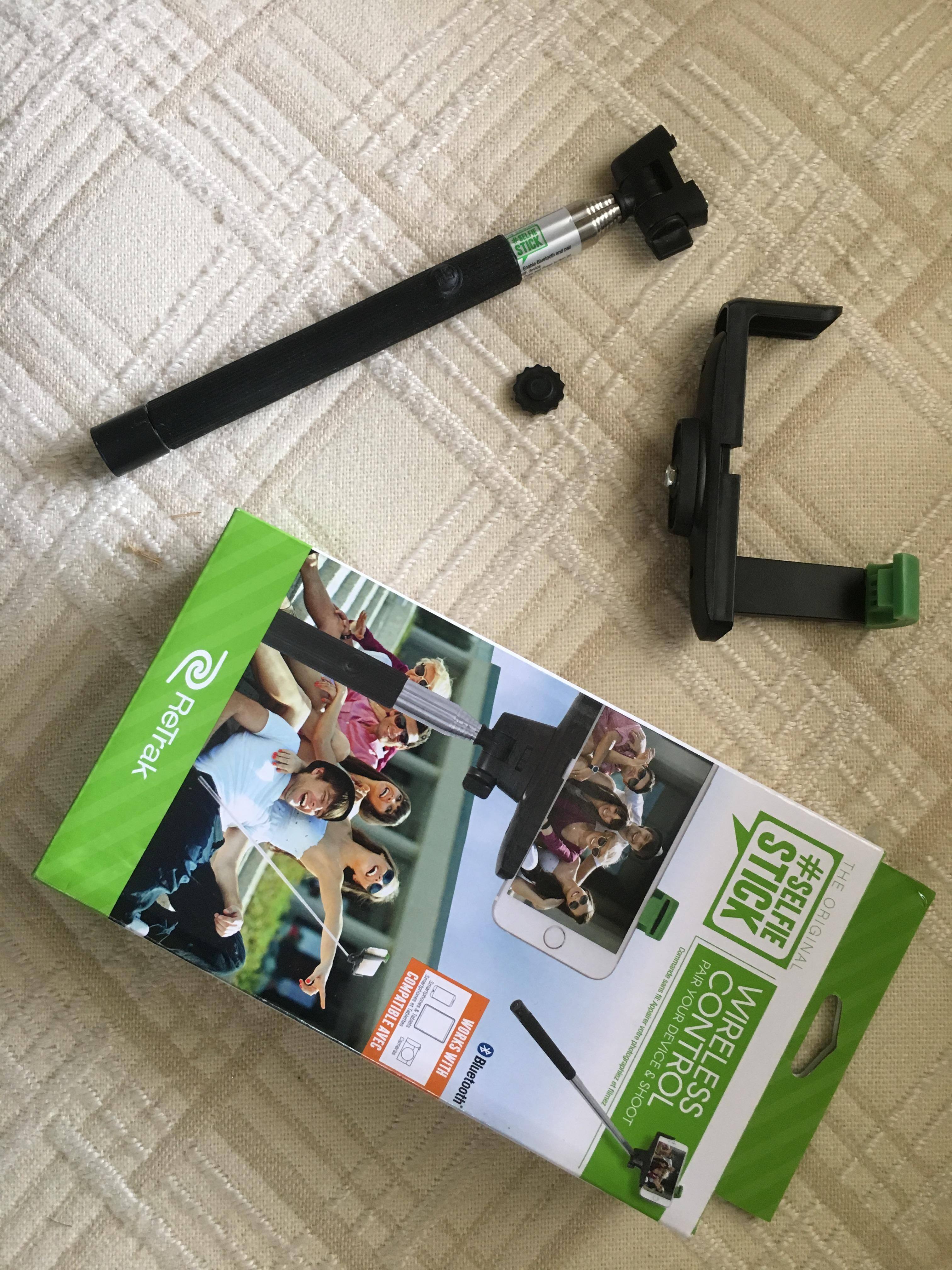 ReTrak selfie stick, click to load a larger version