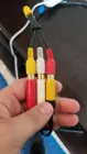 This is how the RCA adaptor should be connected, click to load a larger version