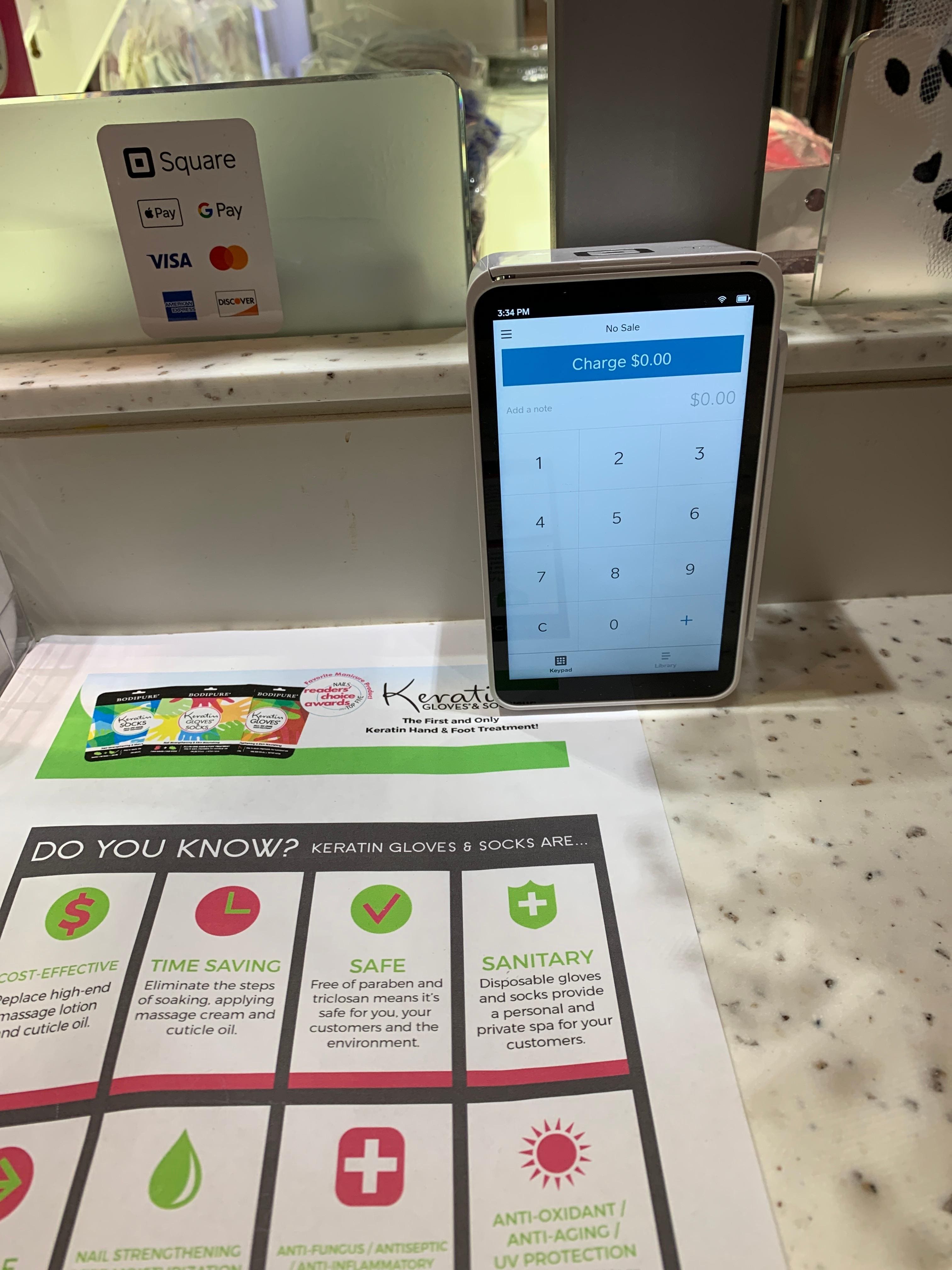 Square Terminal White A-SKU-0556 - Best Buy