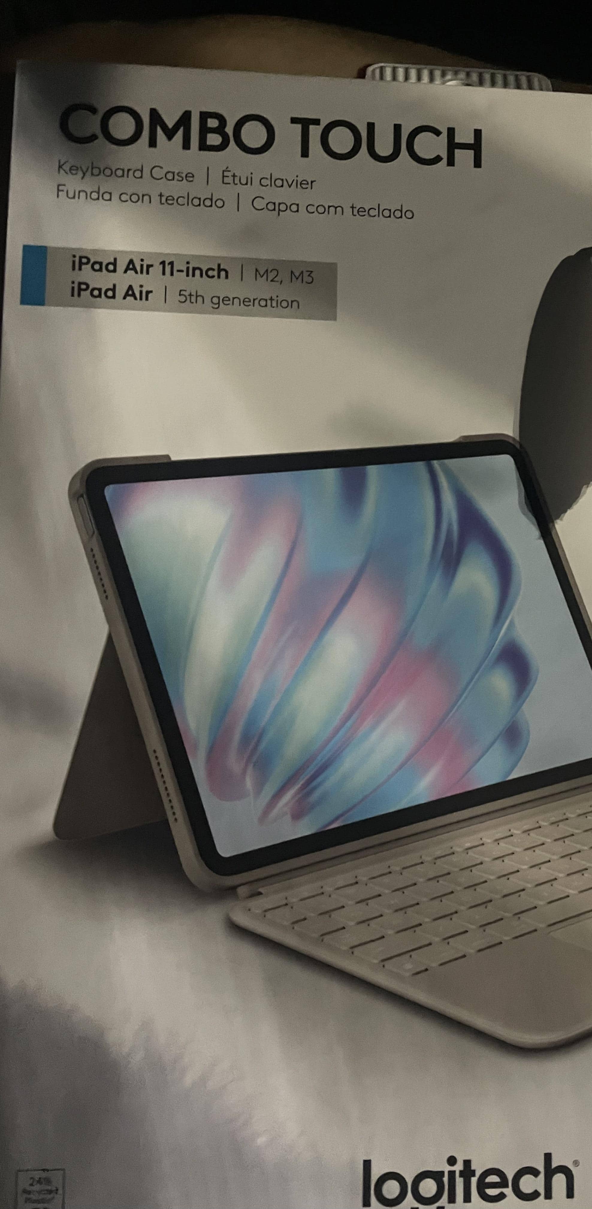 Logitech Combo Touch iPad Air 11 inch Latest Model (M2, M3 & M4