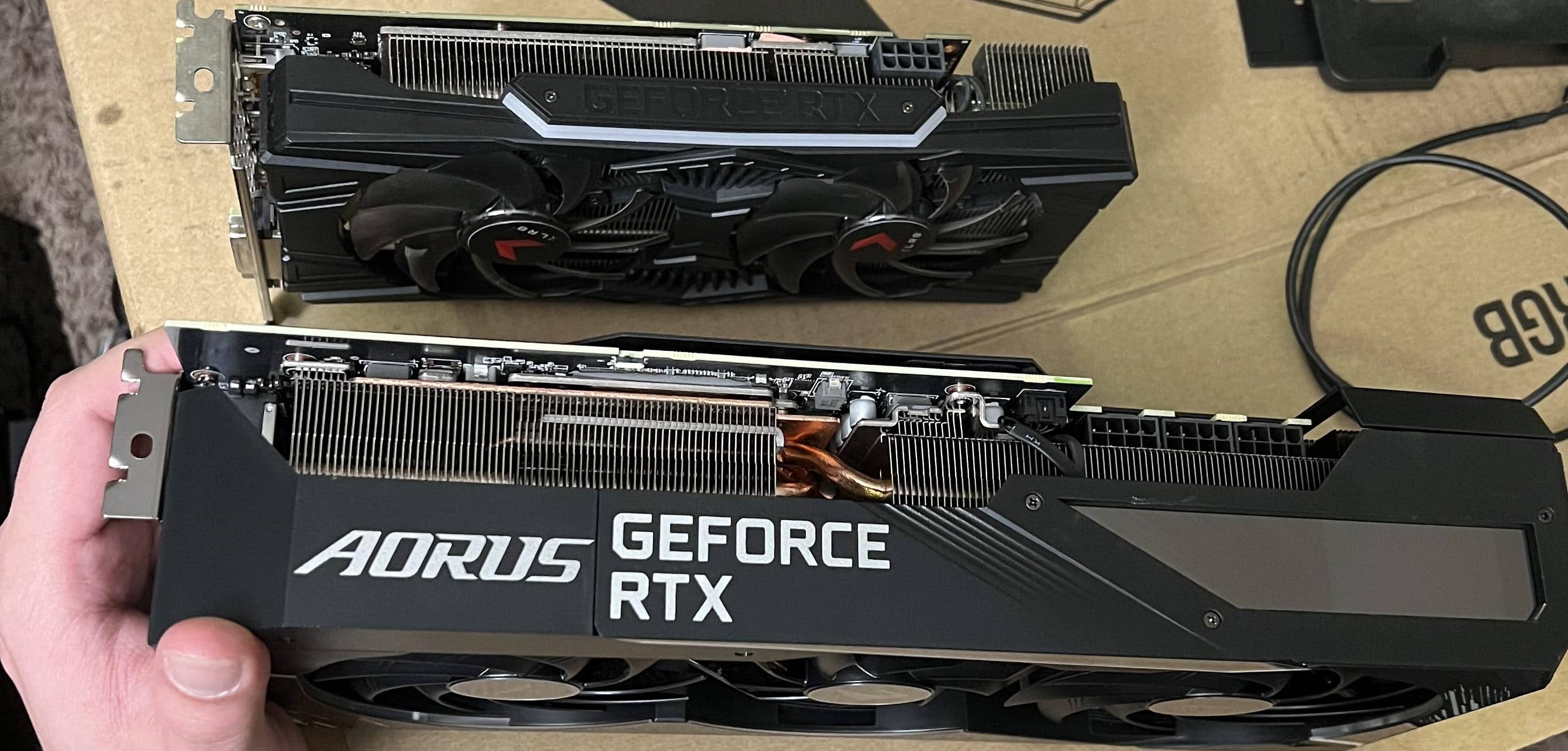 GIGABYTE NVIDIA GeForce RTX 3080 Ti AORUS MASTER 12GB GDDR6X PCI