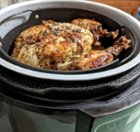Very simple herb-roasted chicken., click to load a larger version