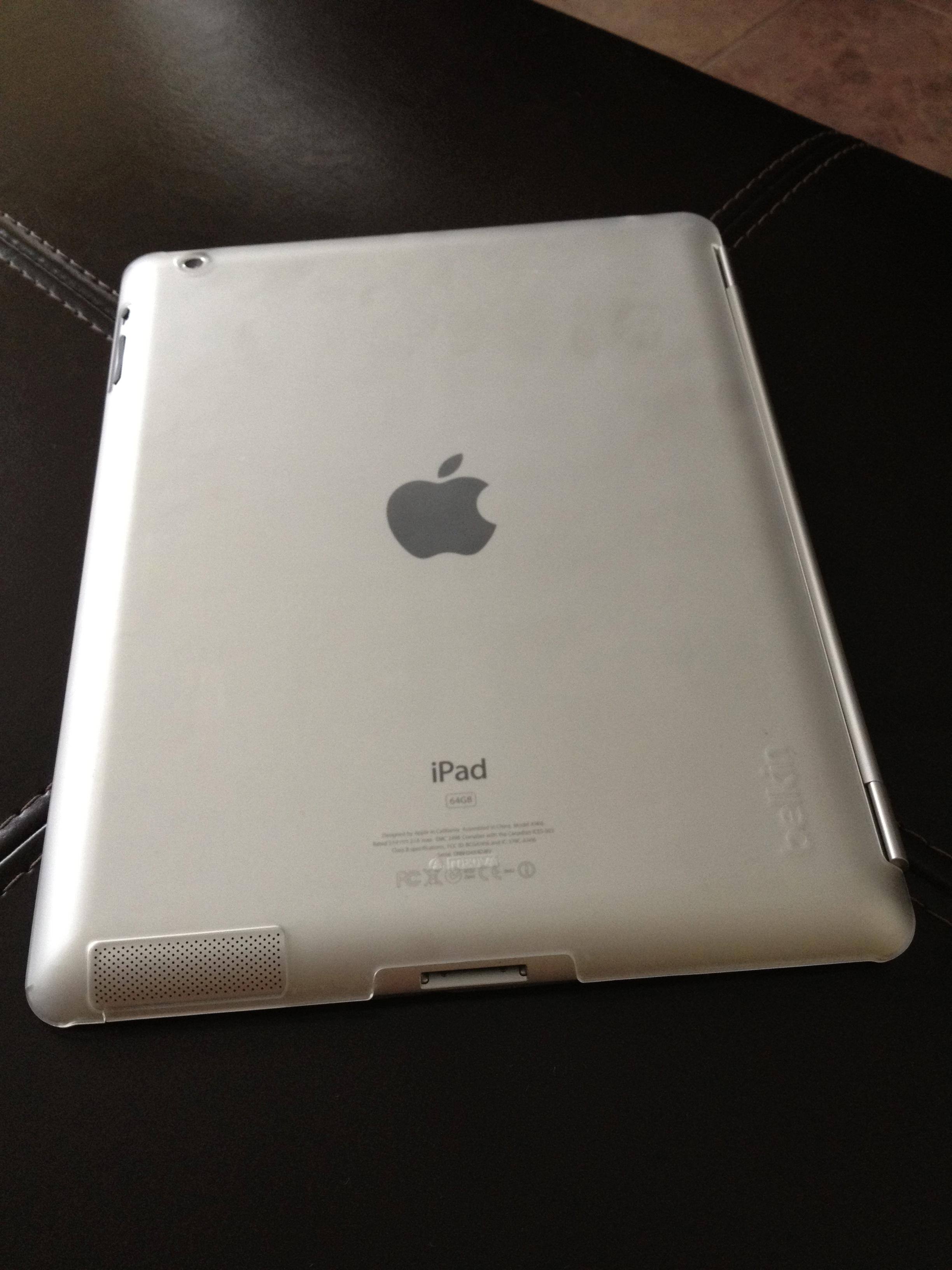 Clear cover doesn't get in the way., click to load a larger version