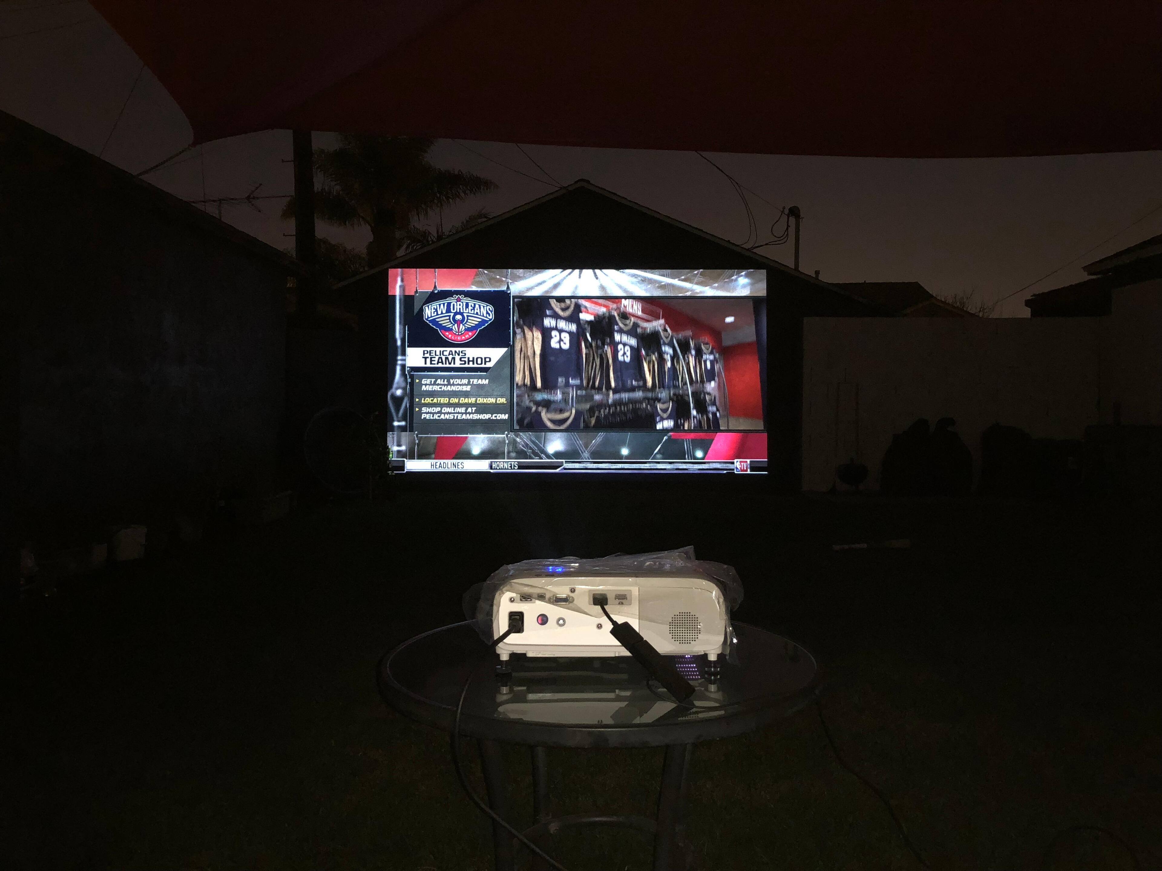 Being used to watch NBA on SlingTV on a FireStick., click to load a larger version