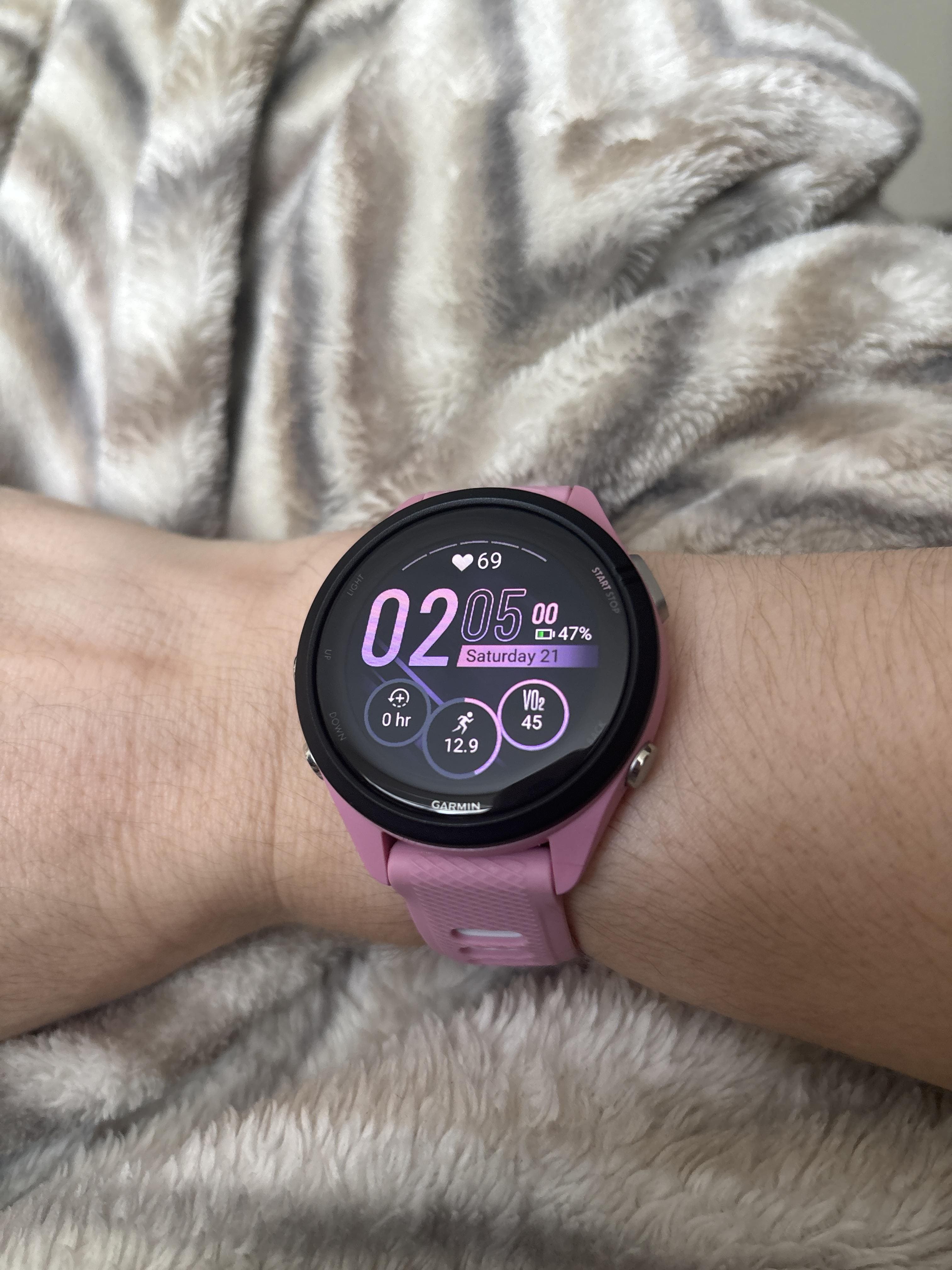 Garmin Forerunner 265S GPS Smartwatch 42 mm Fiber reinforced