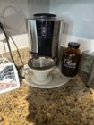 Best Buy: Brim 6.4-Oz. Conical Burr Coffee Grinder Stainless Steel