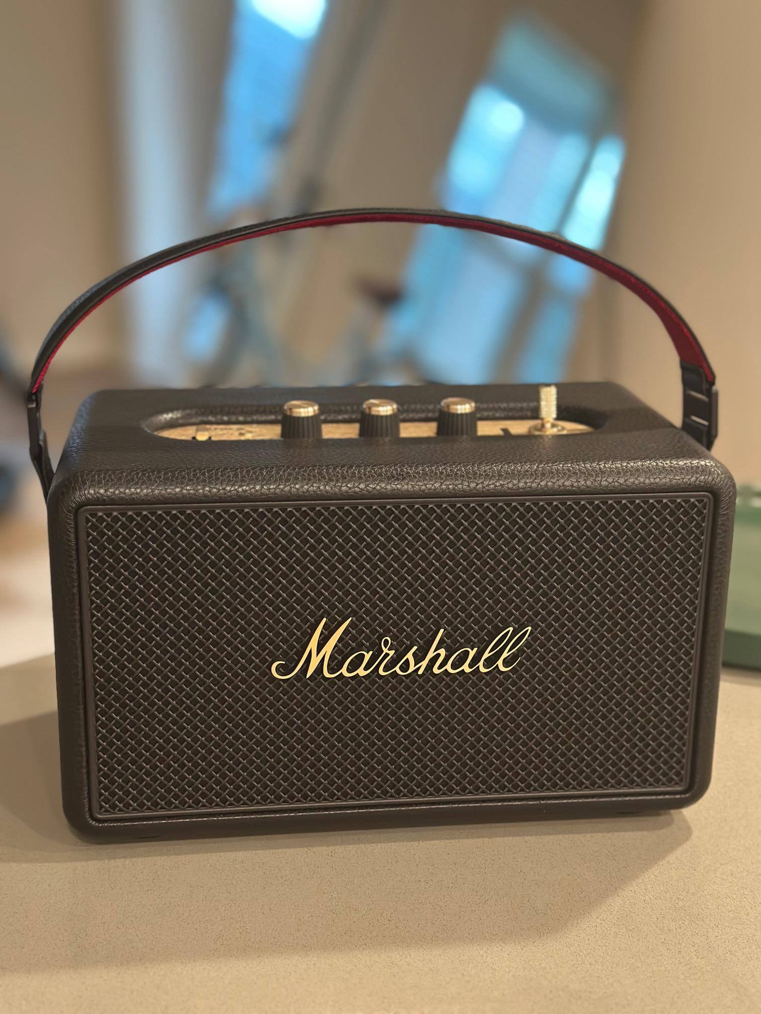 Marshall Kilburn III Portable Wireless Bluetooth Speaker with Bass