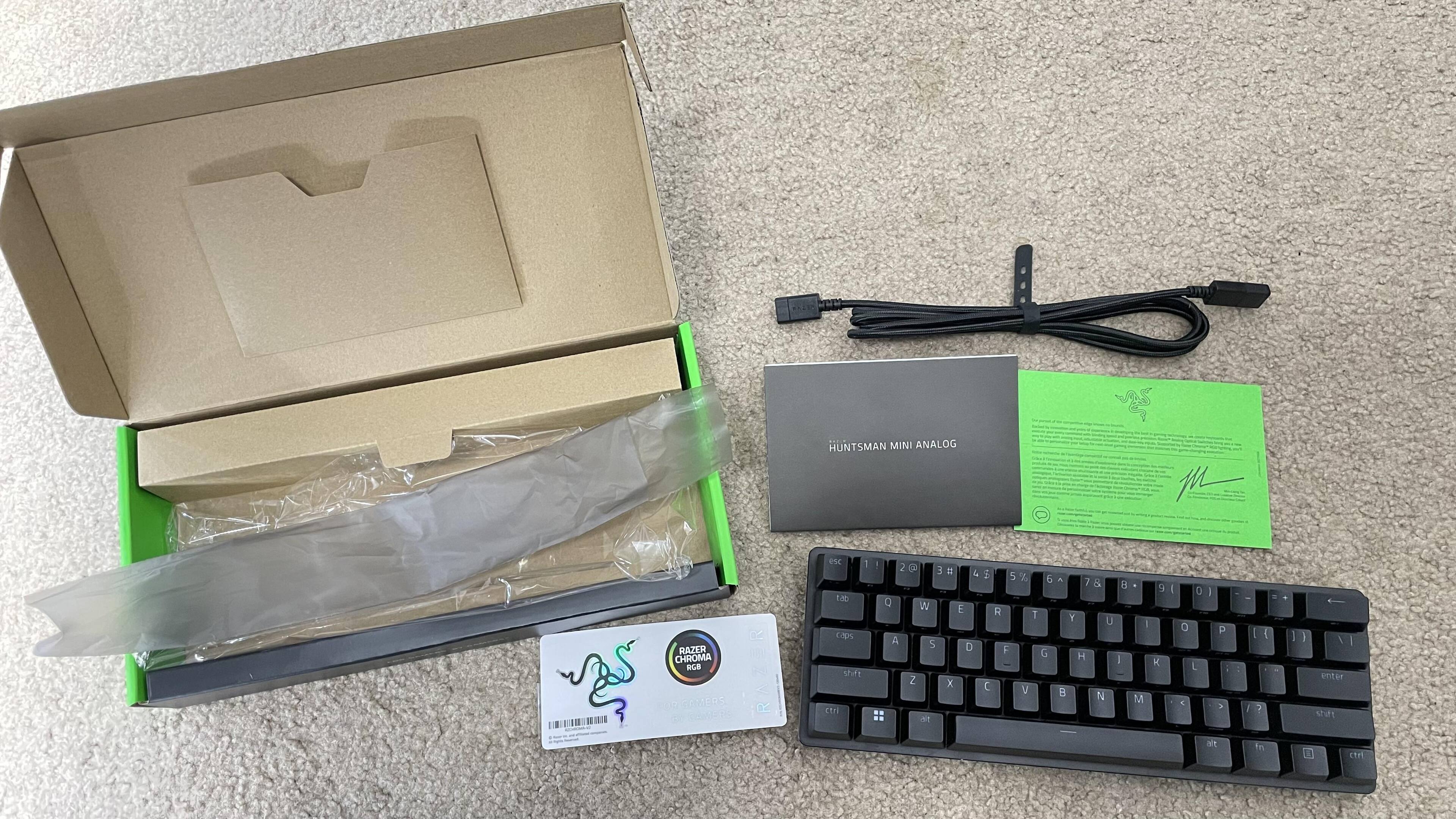 Everything in the box, click to load a larger version