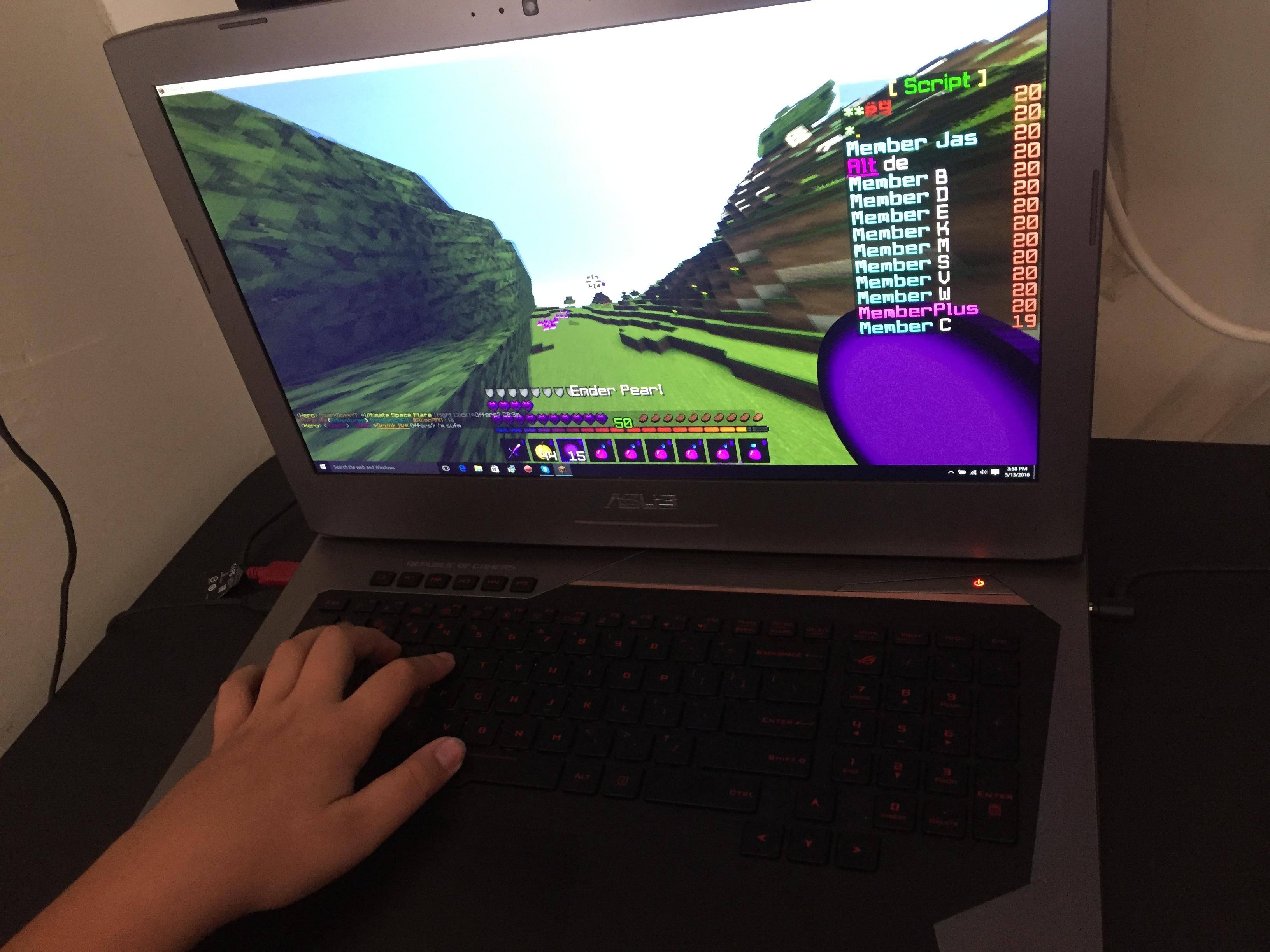 In action, click to load a larger version