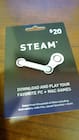 Valve Steam Gift Card - $20