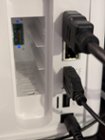 Back of NVR with USB ports, Battery Charger, HDMI, and Ethernet Port, click to load a larger version