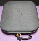 Sturdy case to hold the massage gun, tips, and cables to charge.  Also includes sheet that provides how to use the tips, such as pointed tip for shoulders or pressure points., click to load a larger version