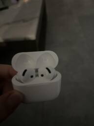 Apple AirPods 4 White MXP63LL/A - Best Buy Apple AirPods 4 White MXP63LL/A - Best Buy