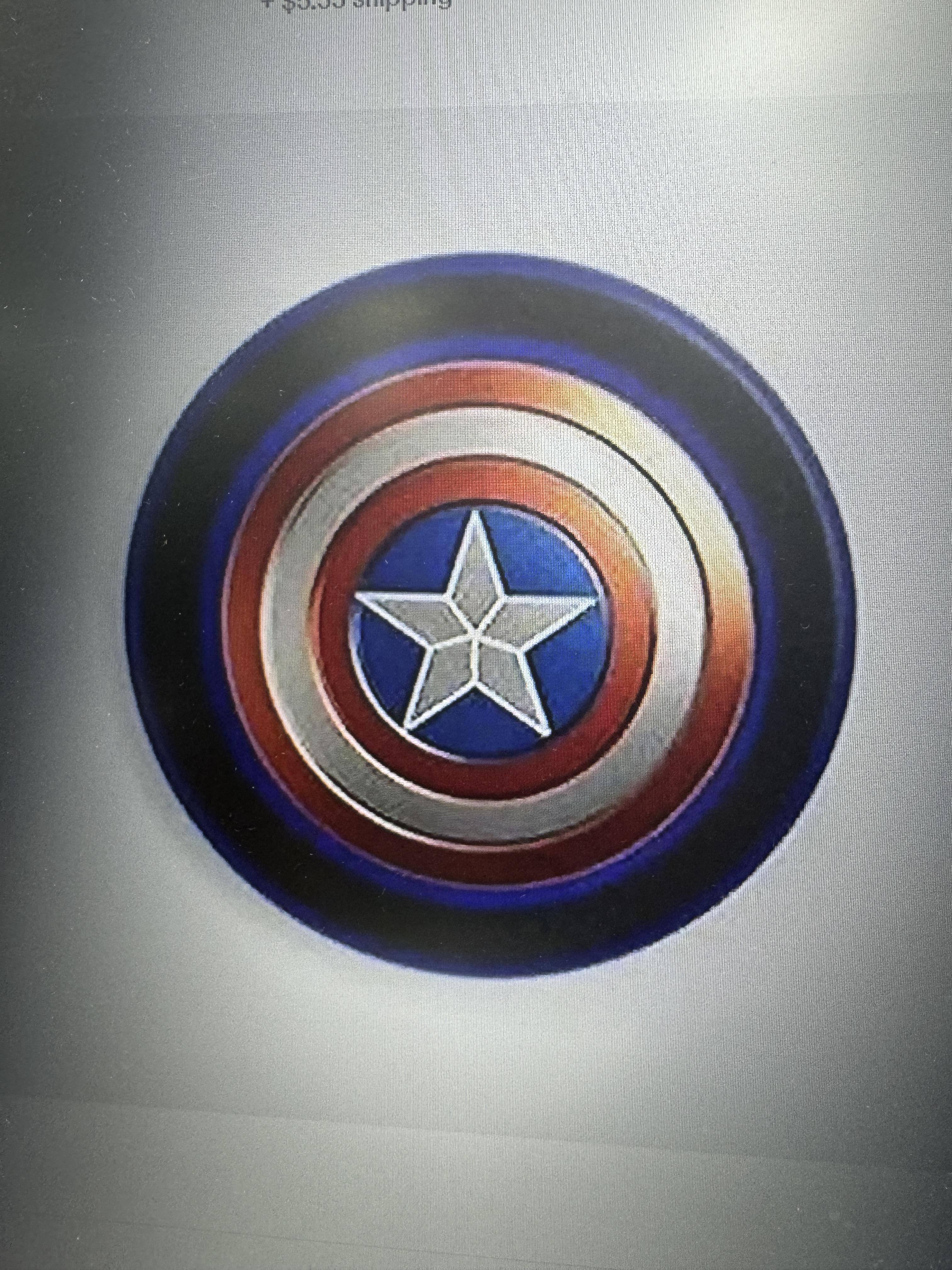 Marvel Captain America Shield PopSocket – Klebender PopGrip Als Handy-Ständer & Griff, Offizielles Merchandise