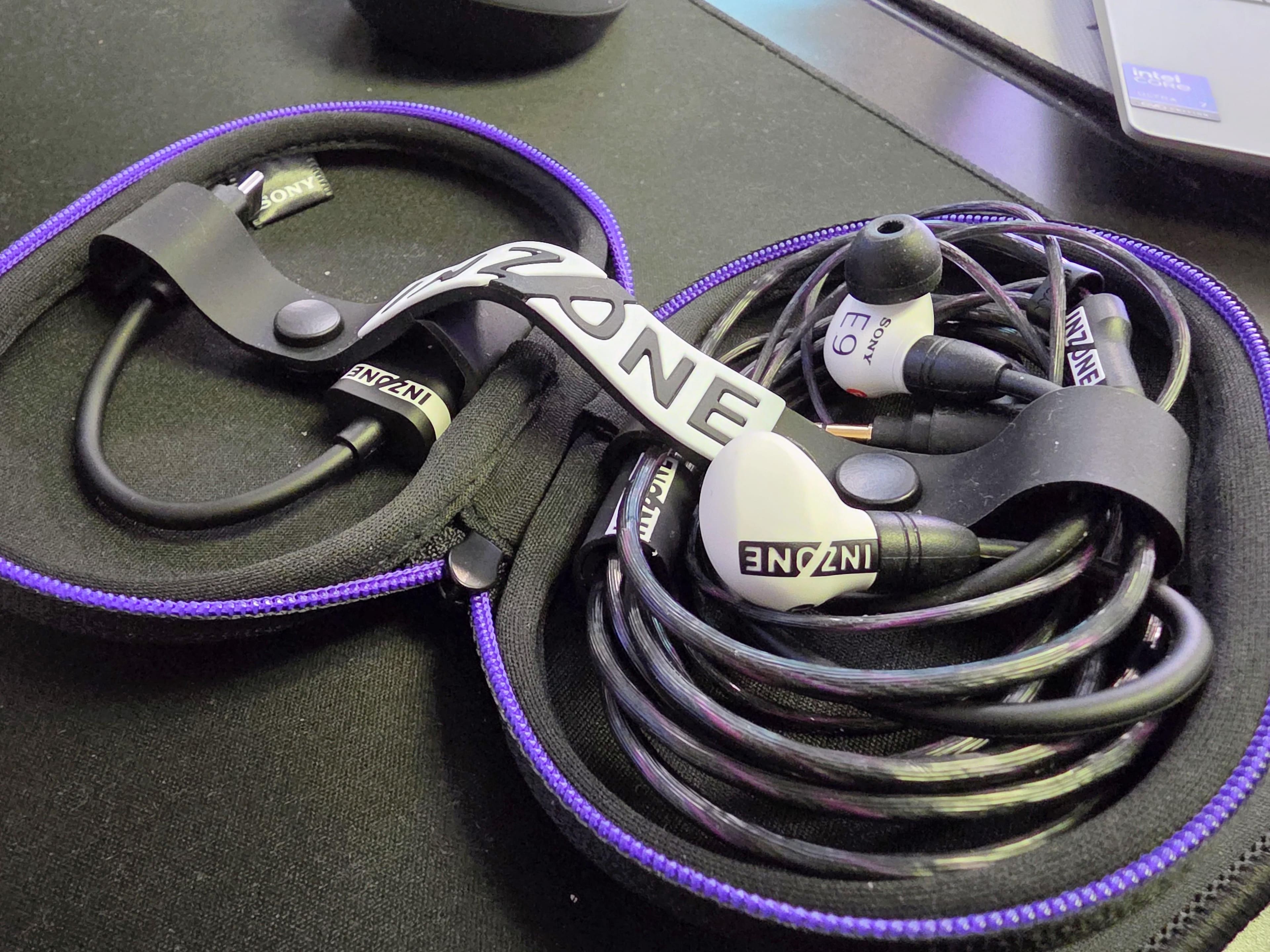 Sony INZONE E9 Wired In Ear Monitor for Gaming White IERG900/W