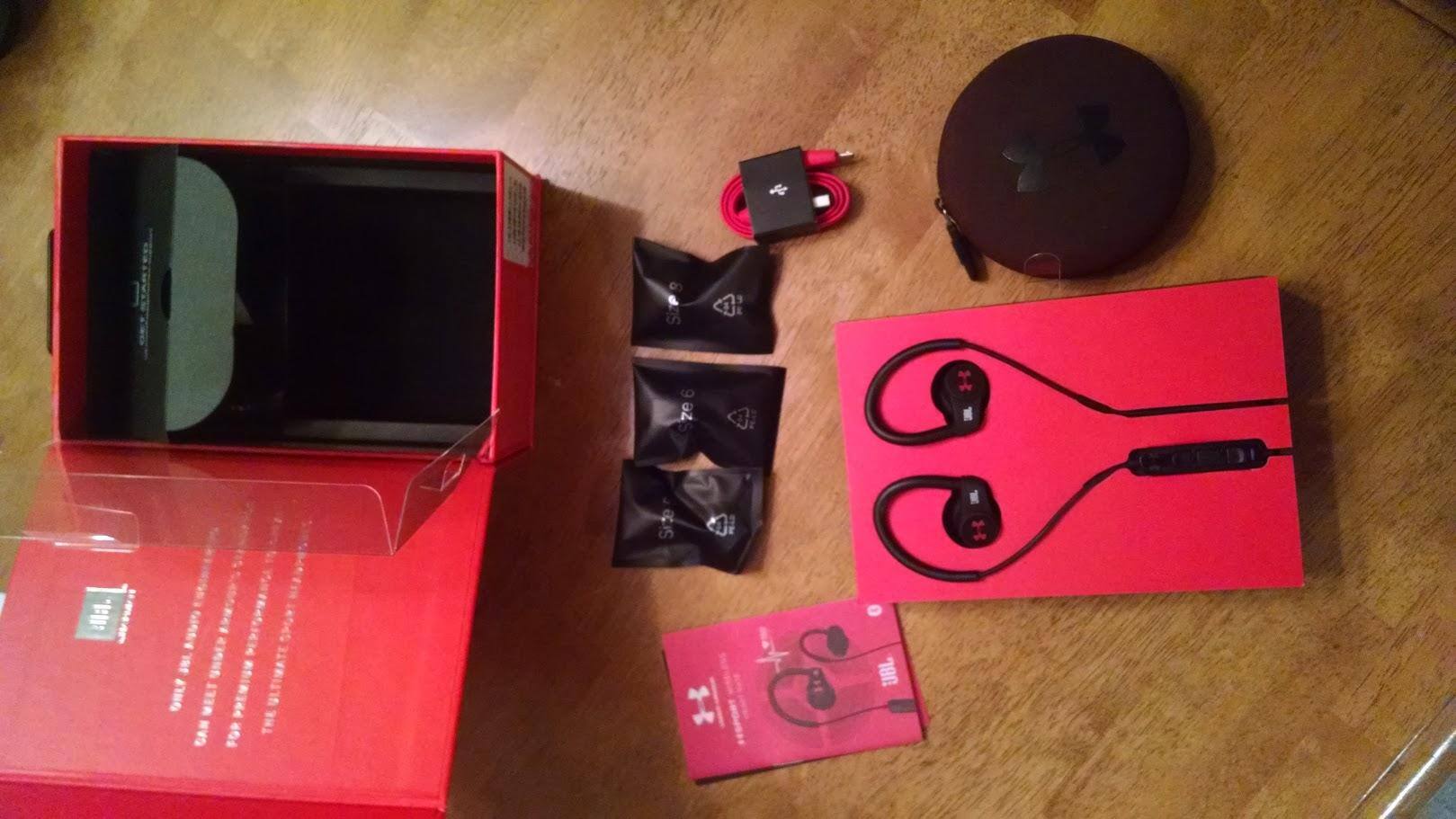 Box contents, click to load a larger version