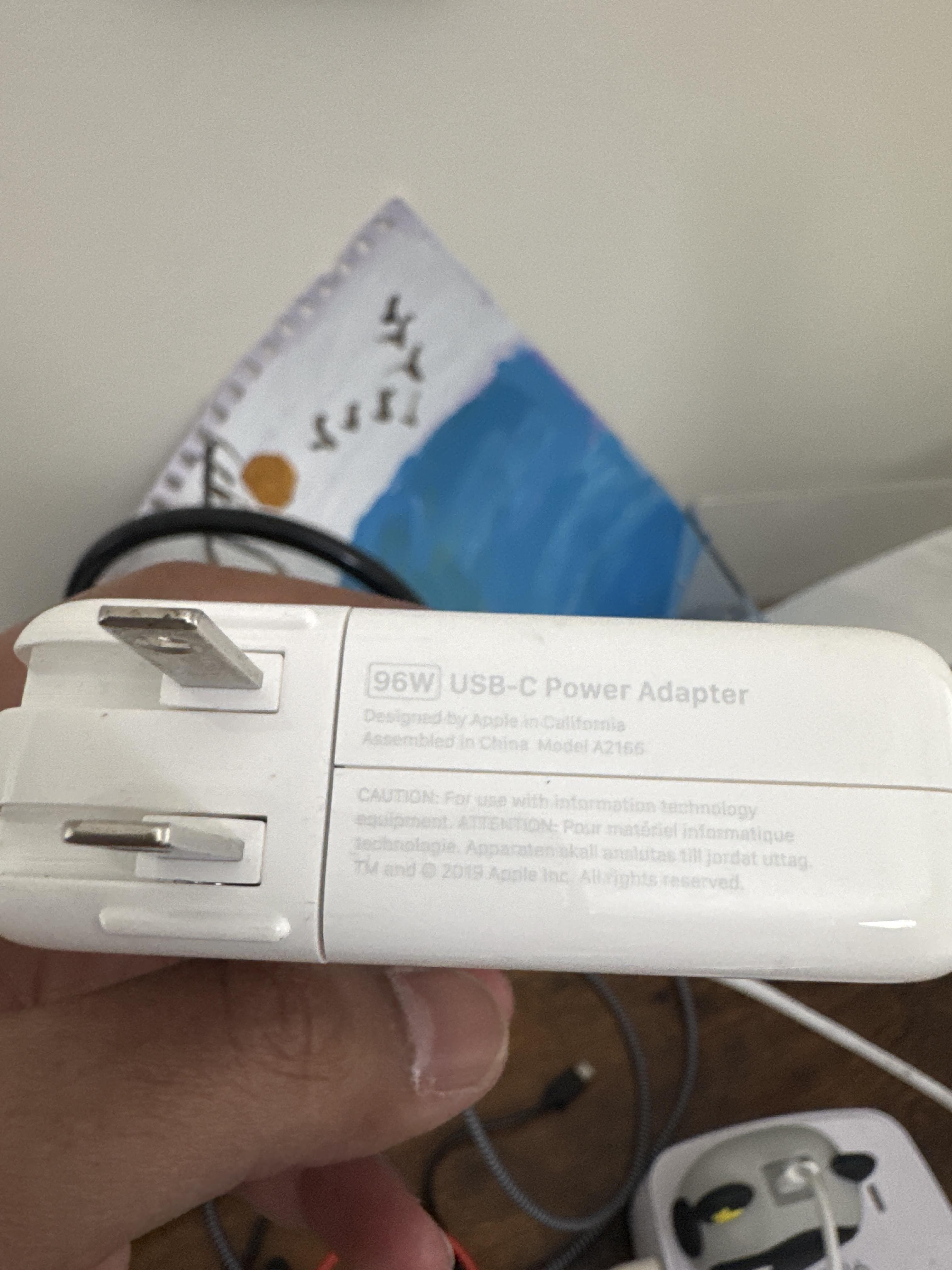 Apple 96W USB C Power Adapter White MW2L3AM/A - Best Buy