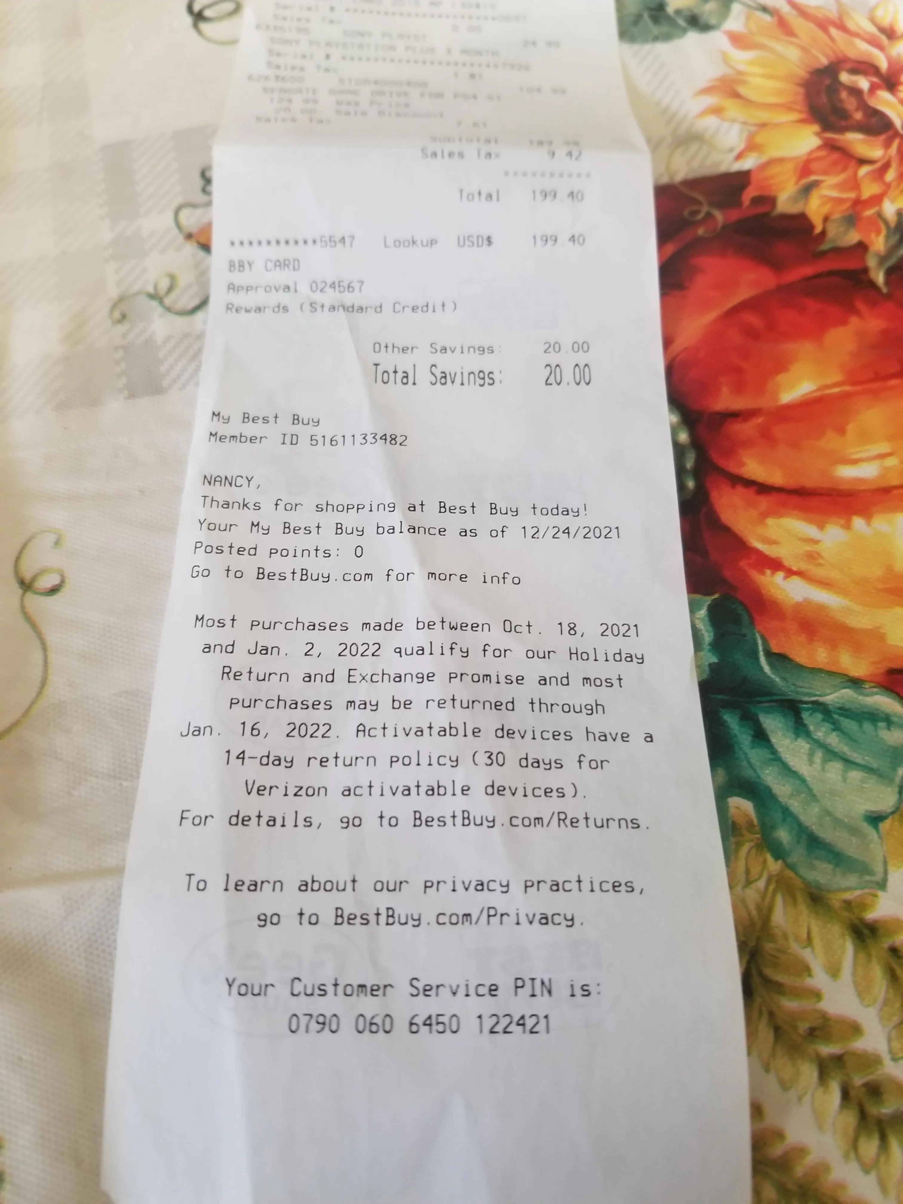 Customer provided image, click to load a larger version