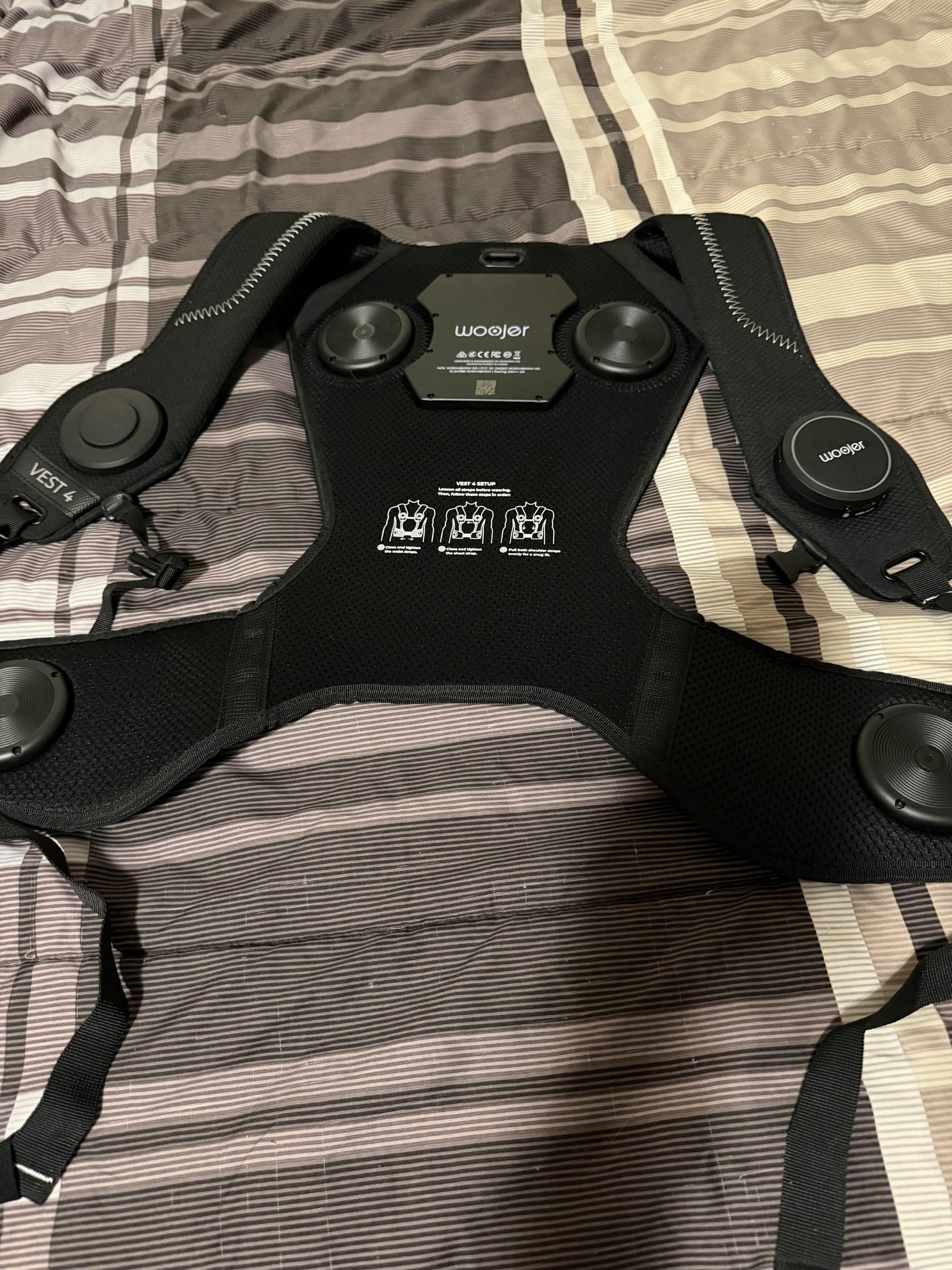 Woojer HiFi Haptic Vest 4 Compatible with PS (3,4,5) Xbox (Series