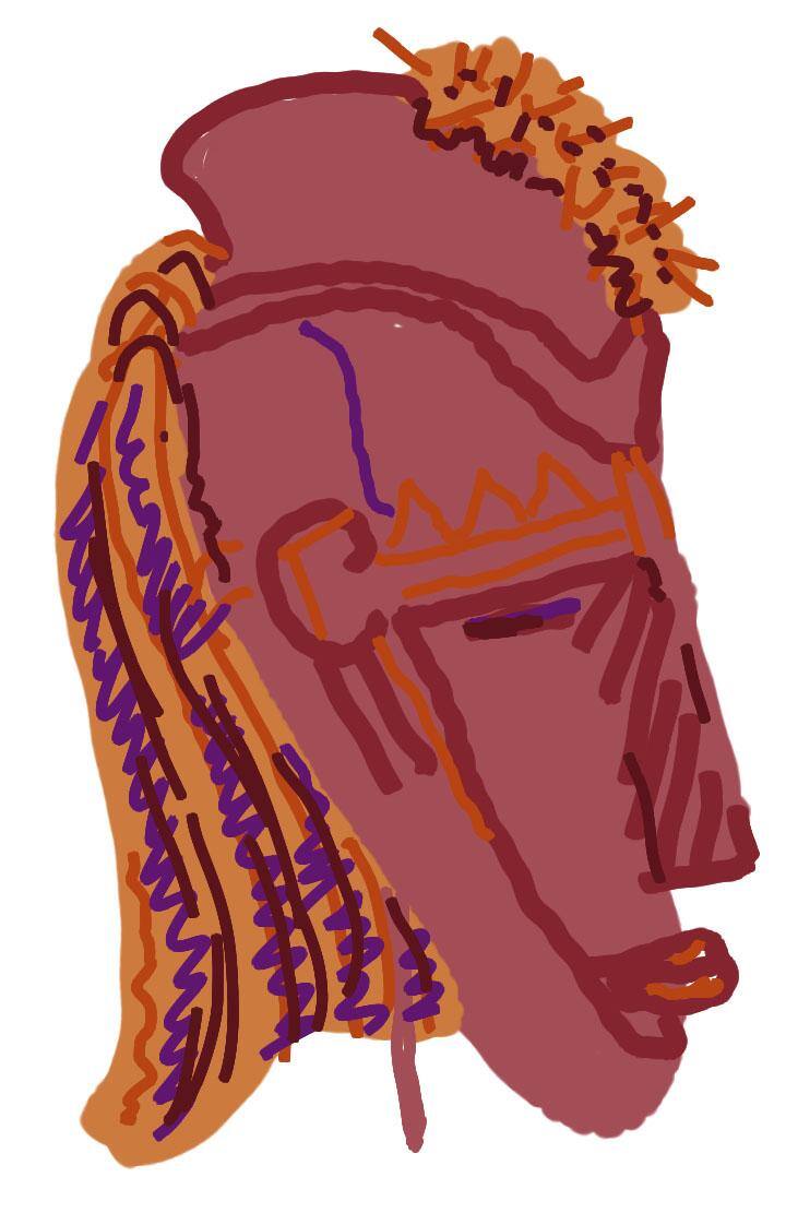 Mask-sketched at museum. Done with layers and exported to Photoshop, click to load a larger version